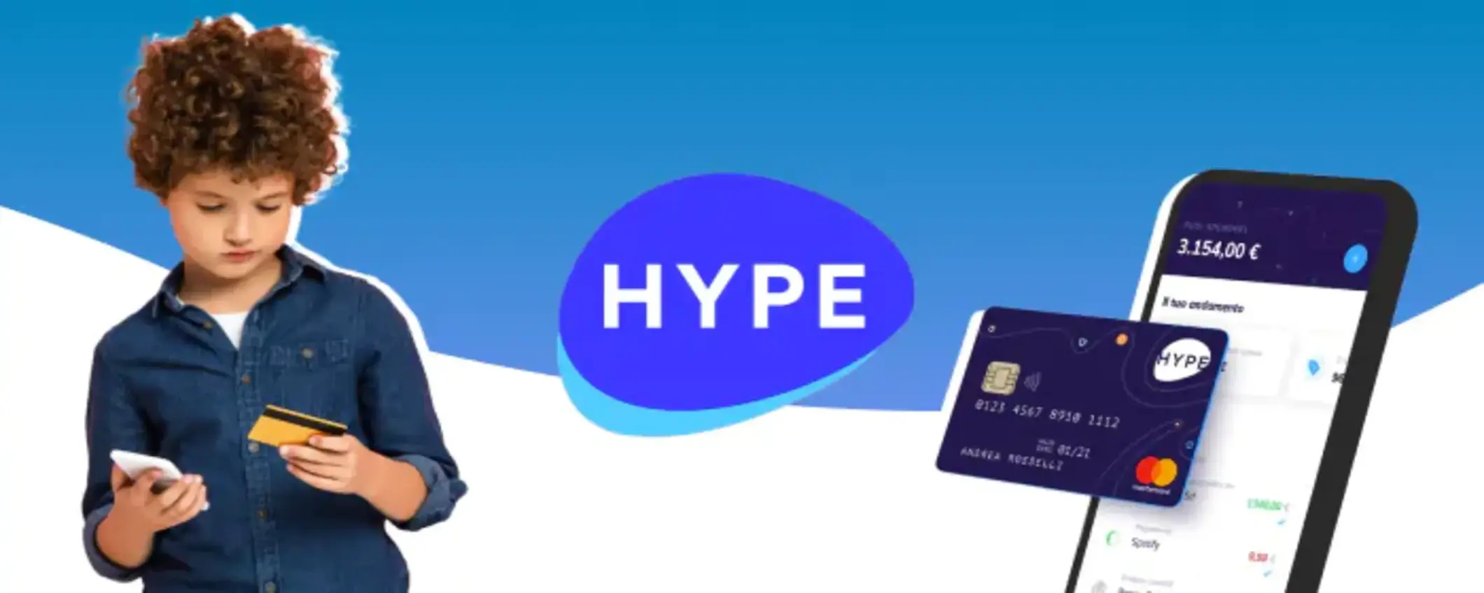 Conto per minorenni: scegli HYPE Conto per minorenni: scegli HYPE