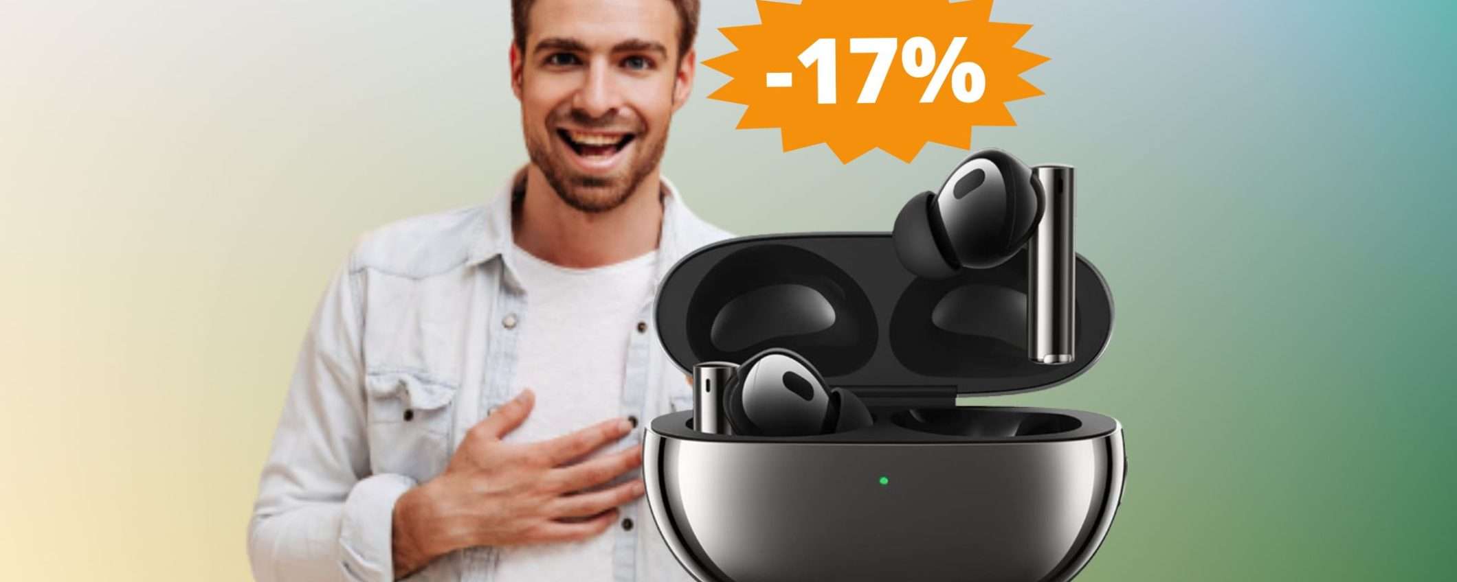Auricolari realme Buds Air 5 Pro: SUPER sconto del 17% Auricolari realme Buds Air 5 Pro: SUPER sconto del 17%