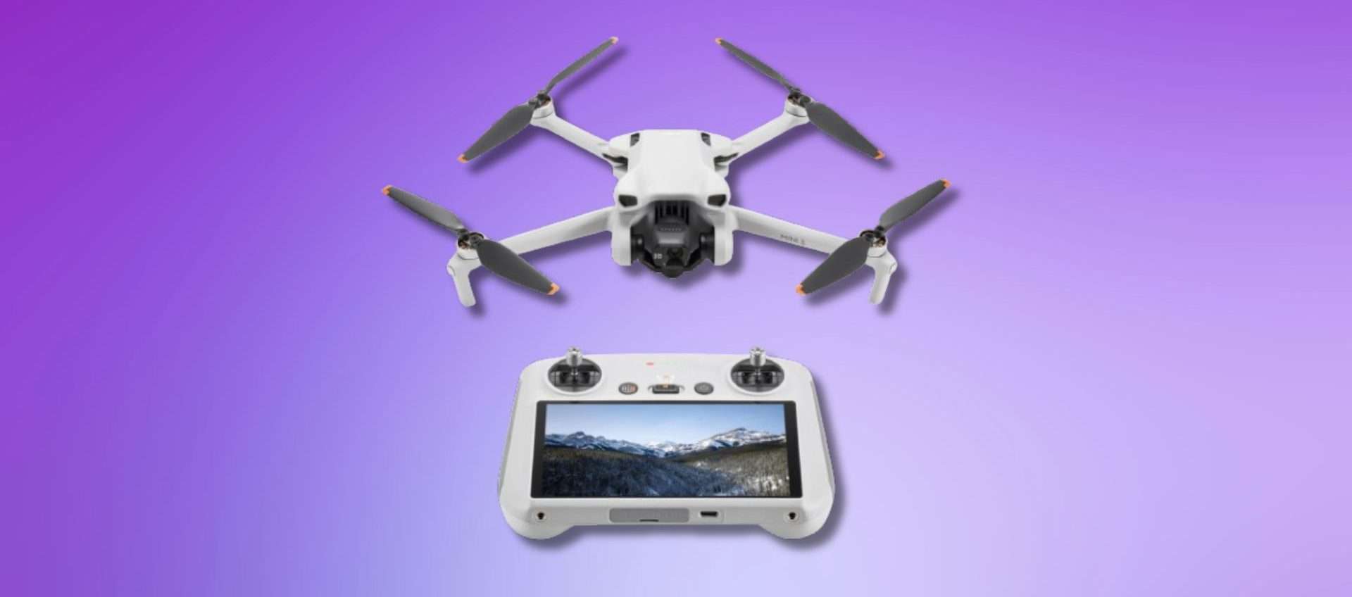 DJI Mini 3 in offerta ad un ottimo prezzo: anche a rate e il DJI RC è incluso DJI Mini 3 in offerta ad un ottimo prezzo: anche a rate e il DJI RC è incluso