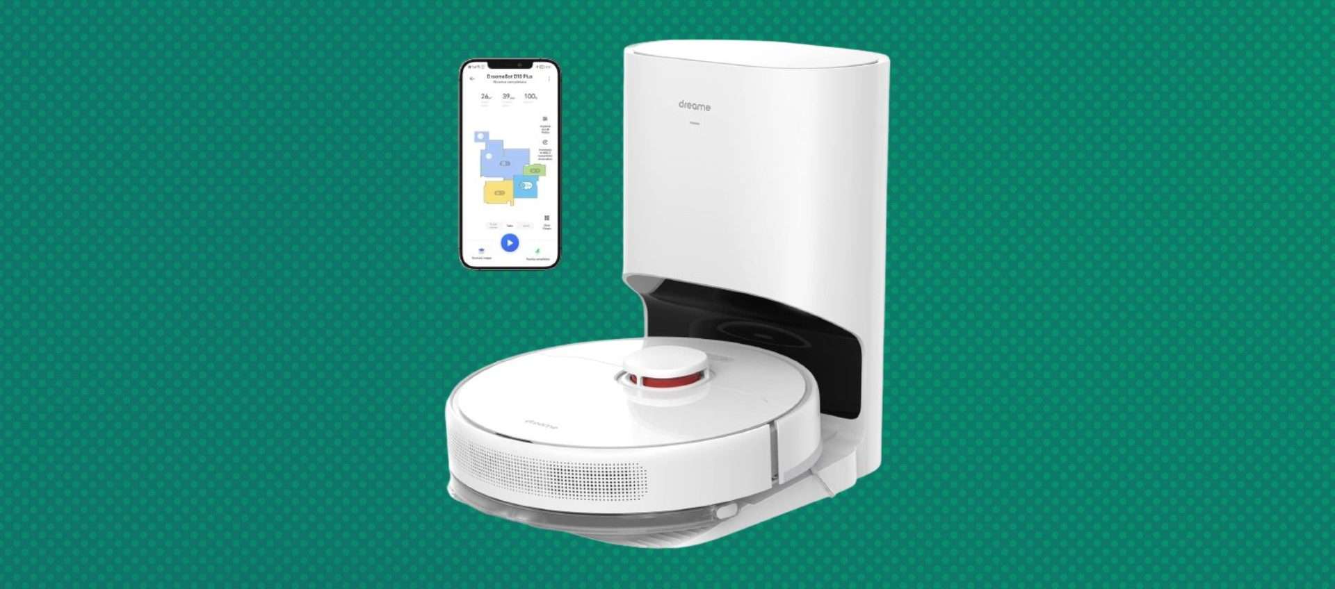 Dreame D10 Plus in offerta: robot 2-in-1 ad un prezzo imbattibile Dreame D10 Plus in offerta: robot 2-in-1 ad un prezzo imbattibile