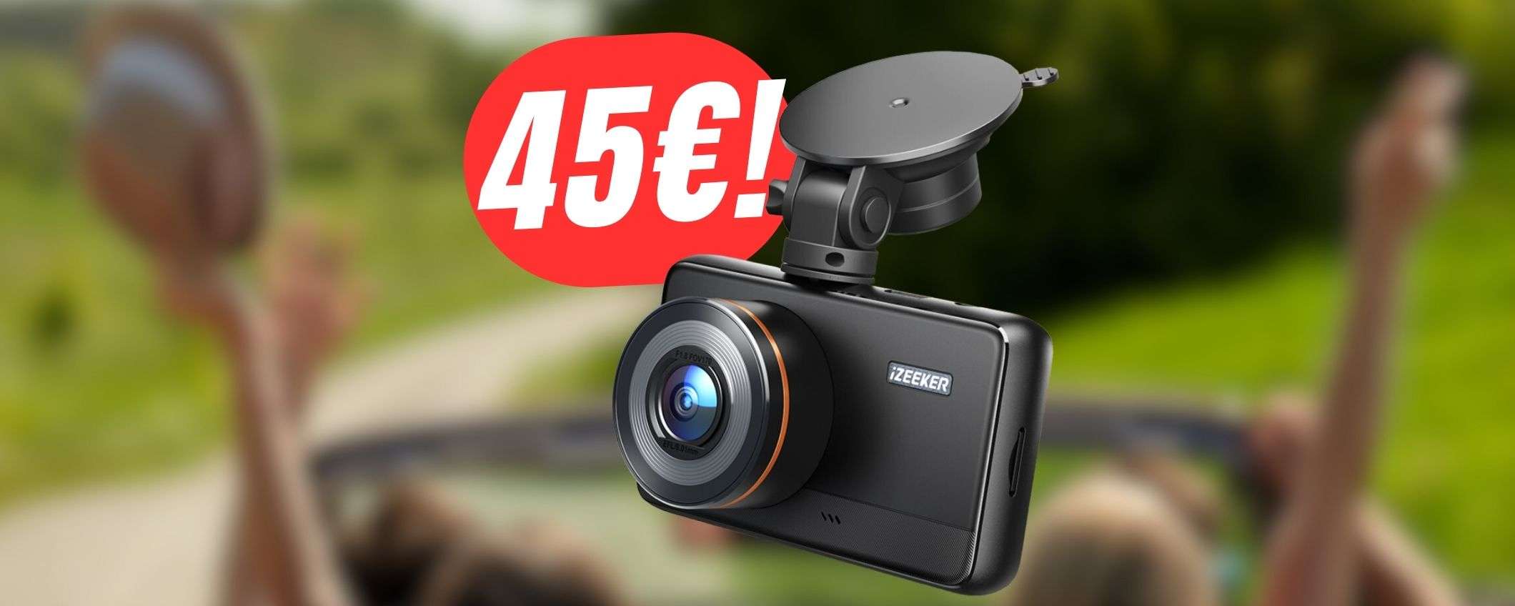 Doppio coupon per la DASH CAM 4K (crolla a 45€!) Doppio coupon per la DASH CAM 4K (crolla a 45€!)
