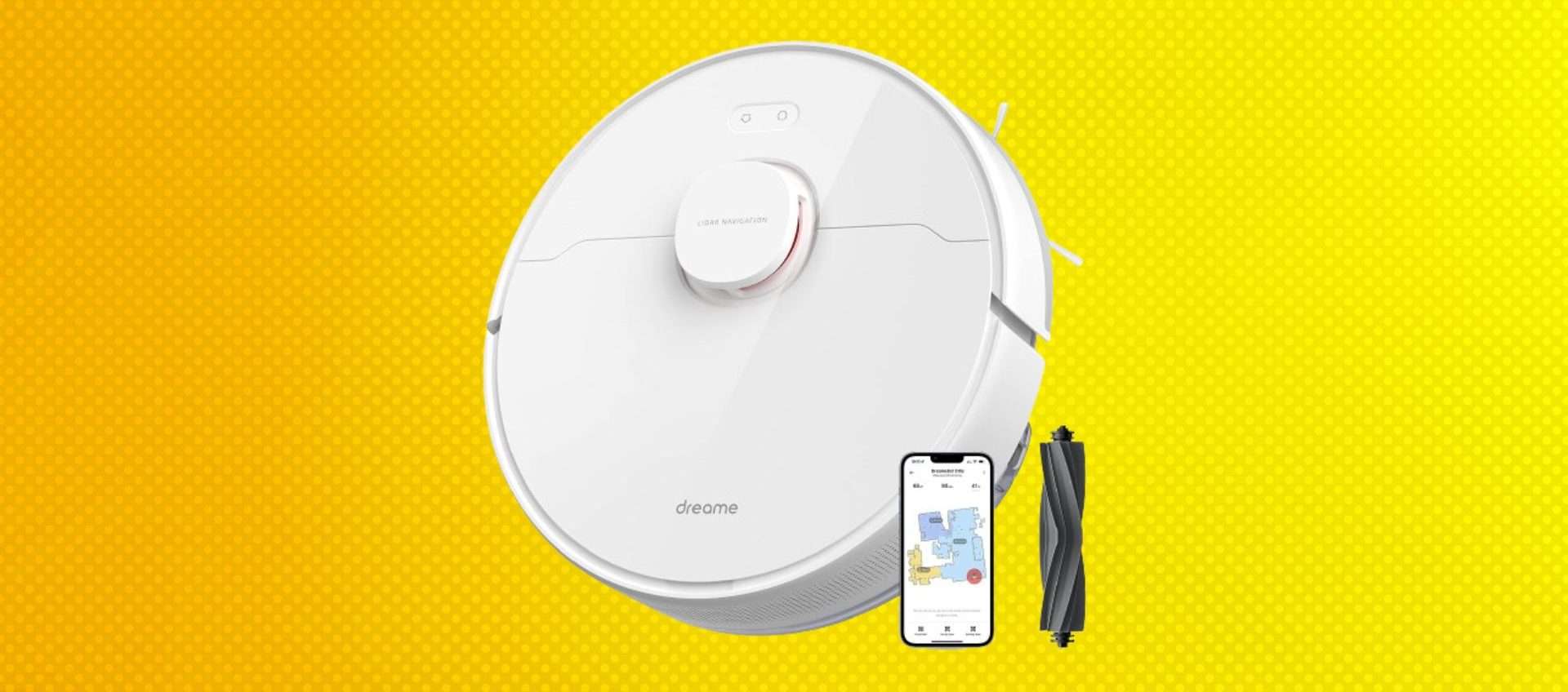 Dreame D10S in offerta su Amazon: navigazione LiDAR e aspirazione potentissima Dreame D10S in offerta su Amazon: navigazione LiDAR e aspirazione potentissima