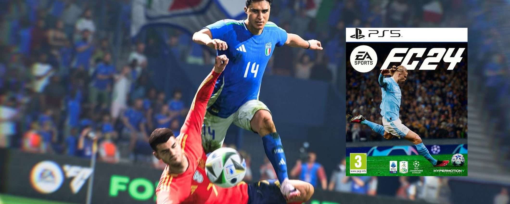 Gioca GRATIS a EURO 2024 con EA Sports FC 24 in MEGA SCONTO Amazon (-69%) Gioca GRATIS a EURO 2024 con EA Sports FC 24 in MEGA SCONTO Amazon (-69%)