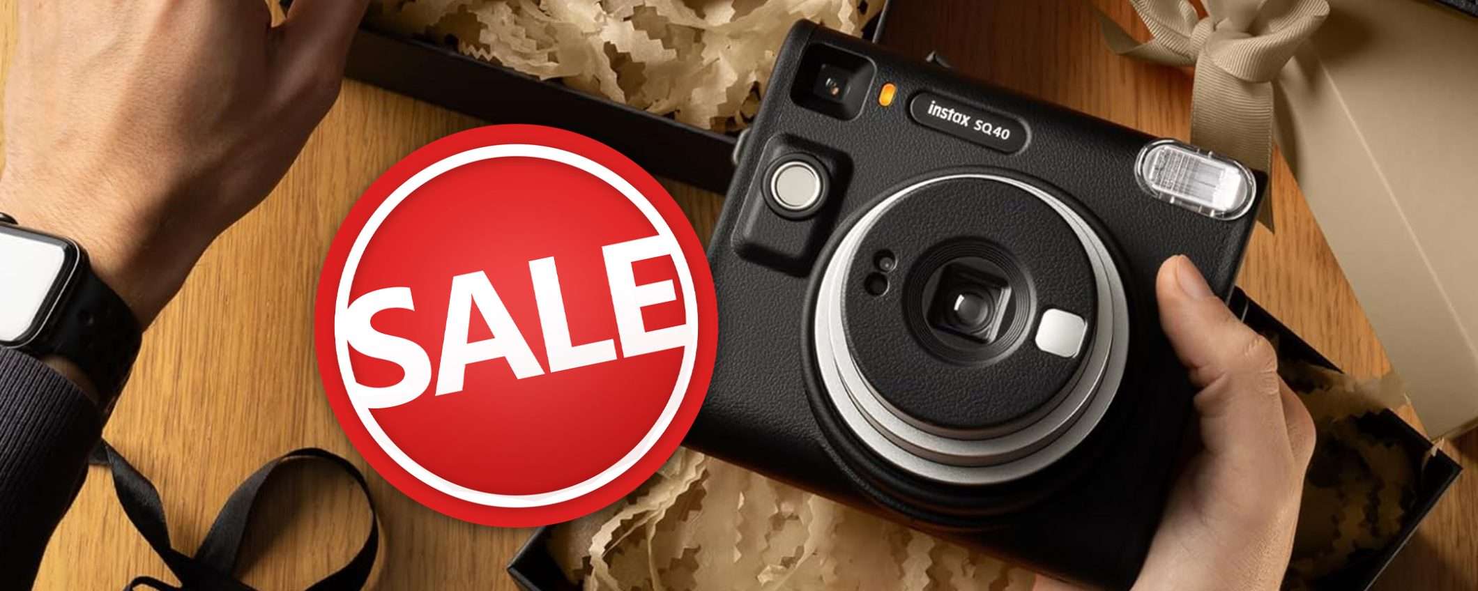 Fujifilm instax SQUARE SQ40 in MEGA sconto del 16%, anche a rate! Fujifilm instax SQUARE SQ40 in MEGA sconto del 16%, anche a rate!