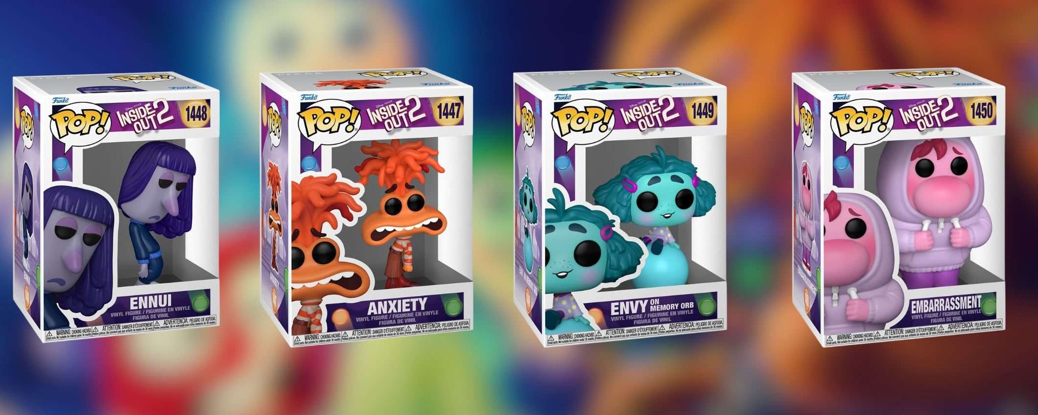 Inside Out 2: i Funko POP! di Ansia, Noia, Invidia e Imbarazzo sono su Amazon Inside Out 2: i Funko POP! di Ansia, Noia, Invidia e Imbarazzo sono su Amazon