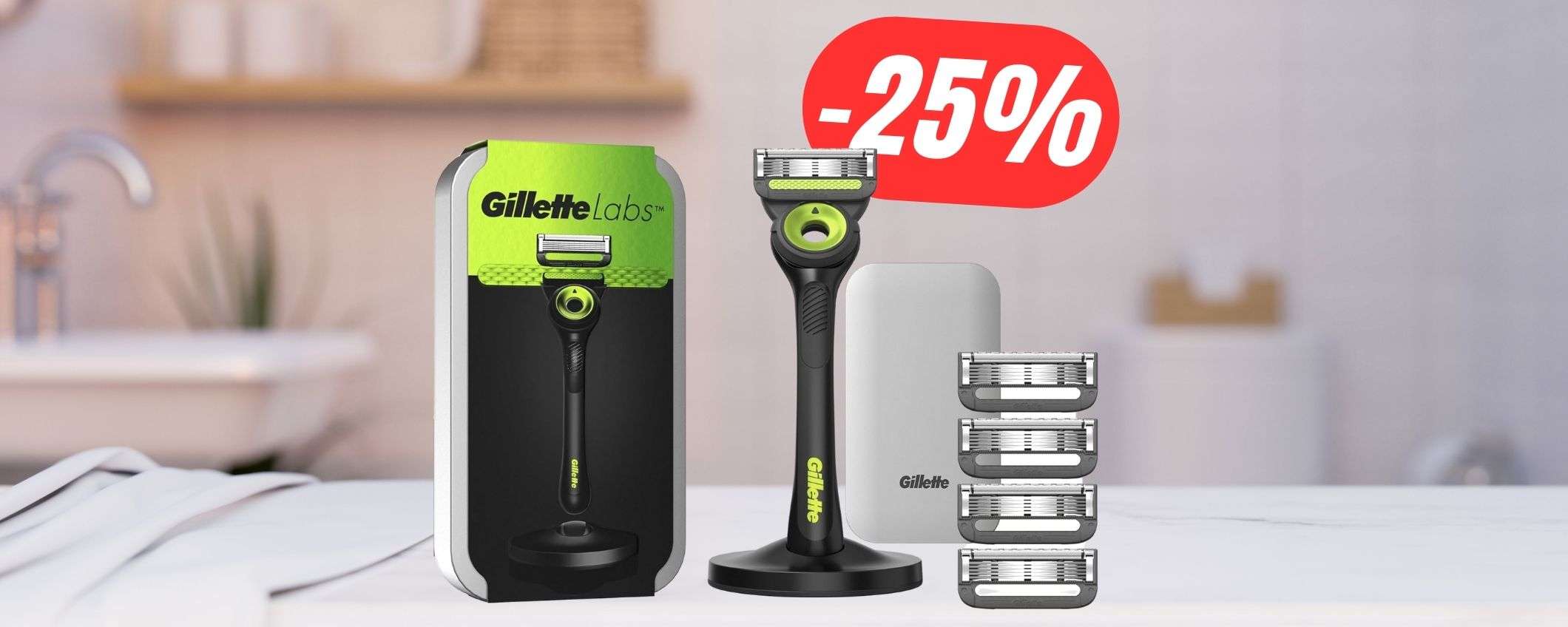Dì addio alle irritazioni con Gillette LABS (al -25% in MENO) Dì addio alle irritazioni con Gillette LABS (al -25% in MENO)