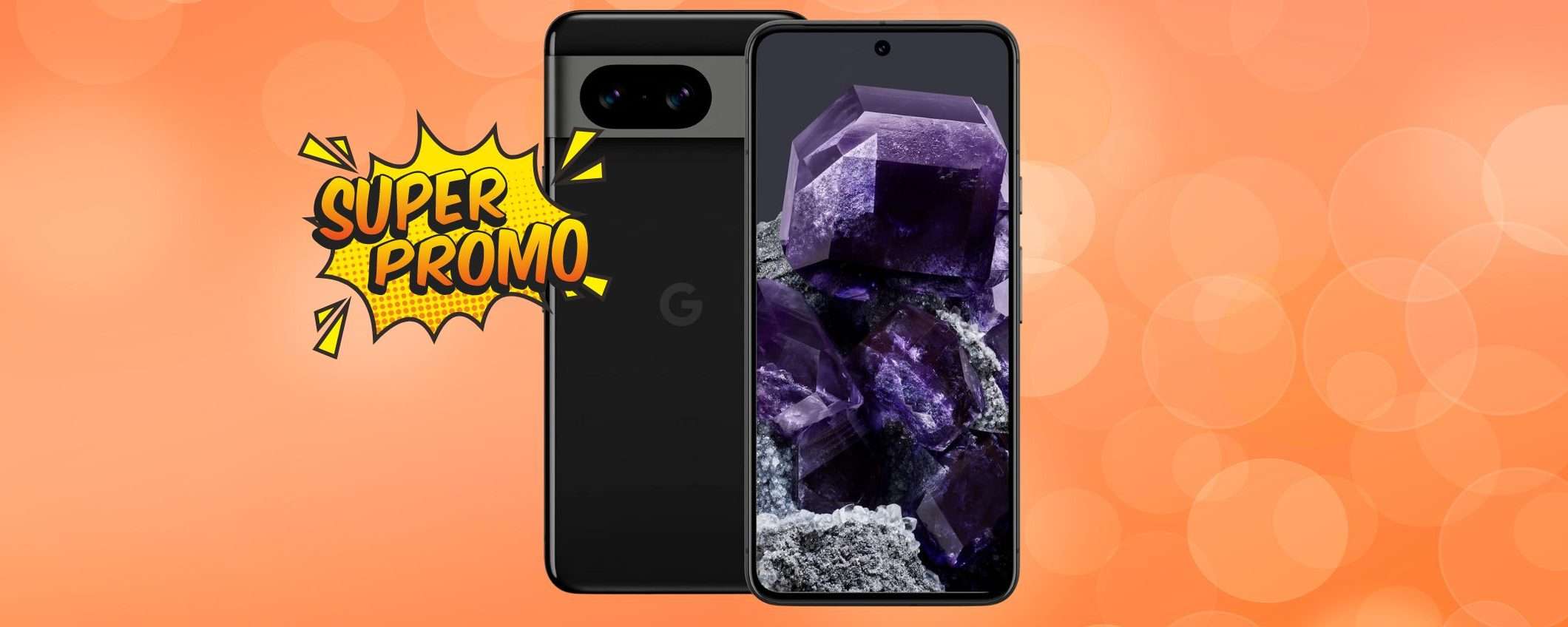 Google Pixel 8: prezzo DISTRUTTO dal nuovo minimo storico di Amazon (-34%) Google Pixel 8: prezzo DISTRUTTO dal nuovo minimo storico di Amazon (-34%)