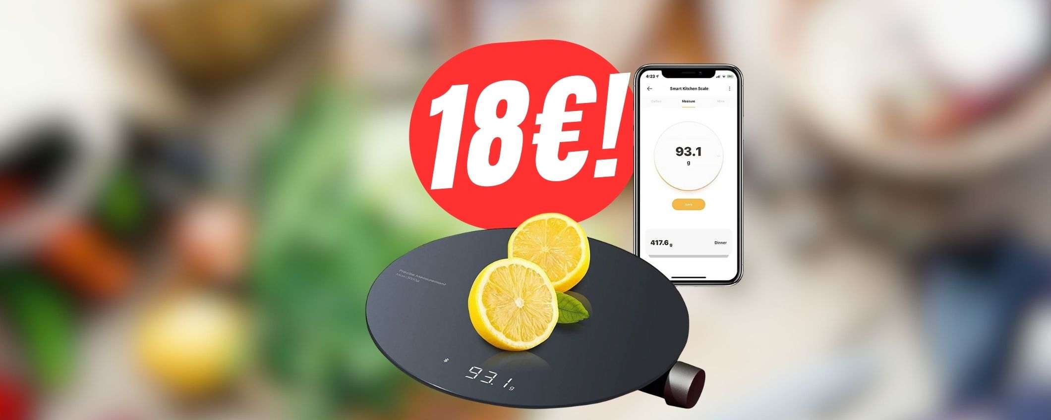 Da 47€ a 18€: la BILANCIA smart di XIAOMI a un prezzo mai visto! Da 47€ a 18€: la BILANCIA smart di XIAOMI a un prezzo mai visto!