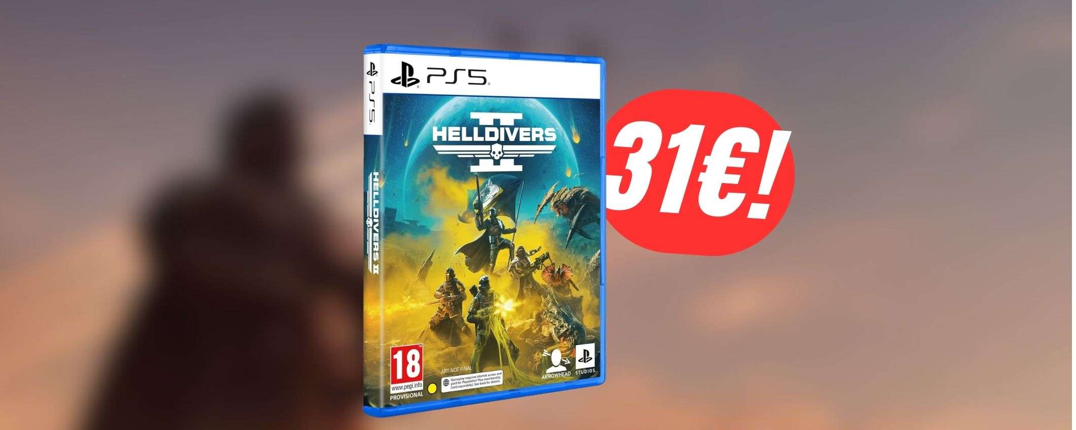 Helldivers 2 per PS5 è da prendere a questo prezzo (-24%)! Helldivers 2 per PS5 è da prendere a questo prezzo (-24%)!
