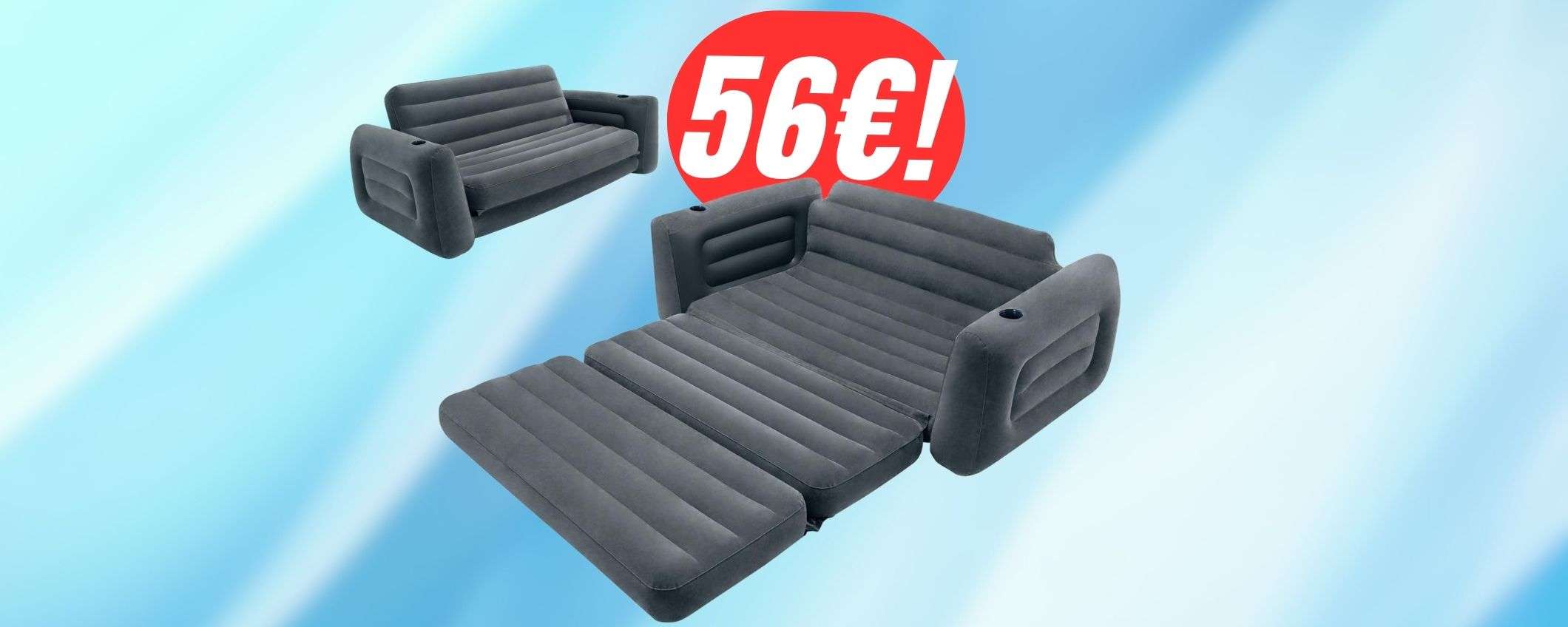 SCONTO di -47€ per il divano-letto gonfiabile quasi a METÀ PREZZO! SCONTO di -47€ per il divano-letto gonfiabile quasi a METÀ PREZZO!