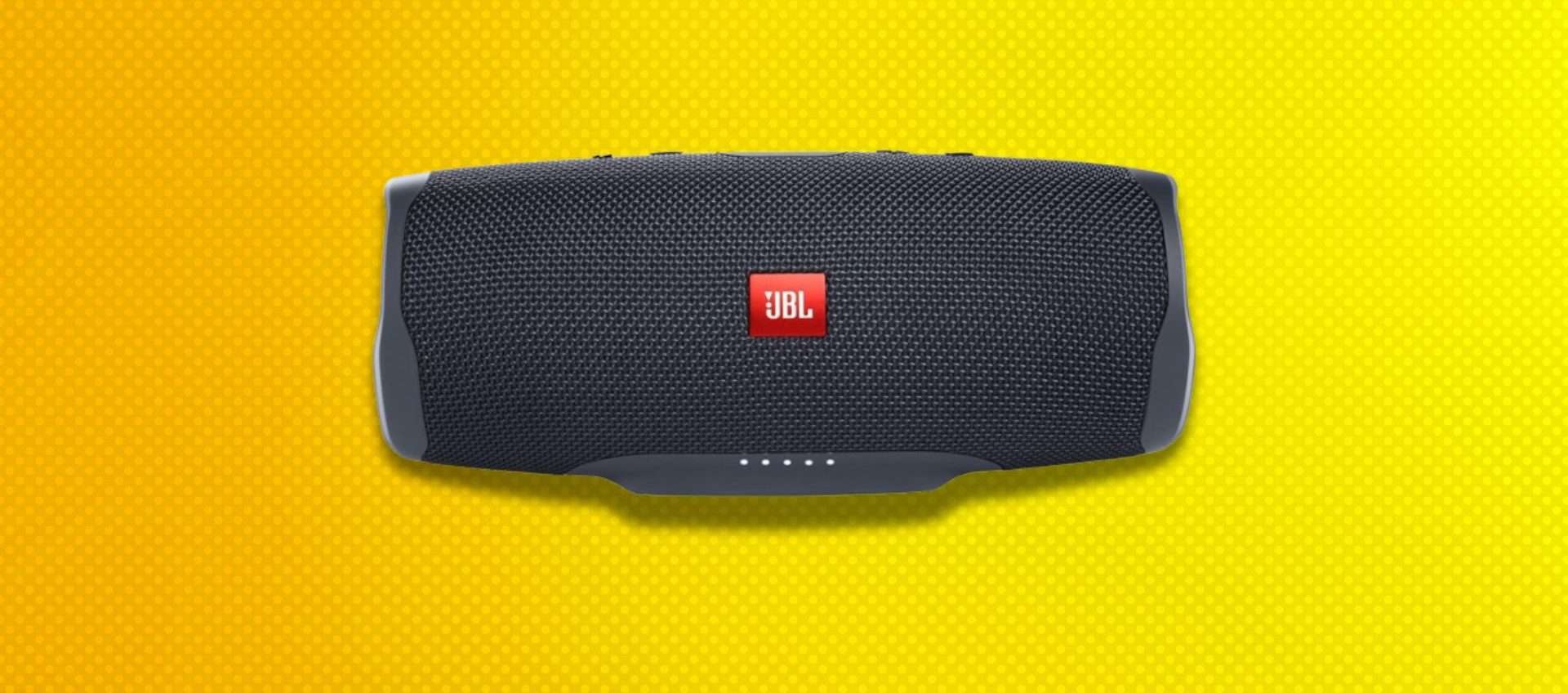JBL Charge Essential, tuo con il 26% di sconto: bassi potentissimi e tanta autonomia JBL Charge Essential, tuo con il 26% di sconto: bassi potentissimi e tanta autonomia