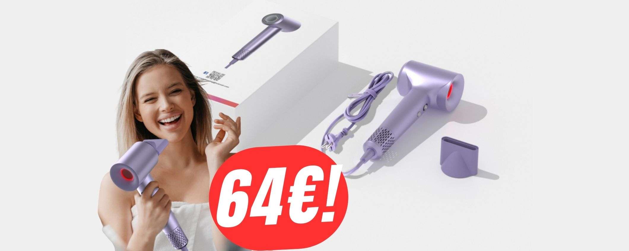 Risparmia 55€ sull'ASCIUGACAPELLI agli IONI grazie ad Amazon! Risparmia 55€ sull'ASCIUGACAPELLI agli IONI grazie ad Amazon!