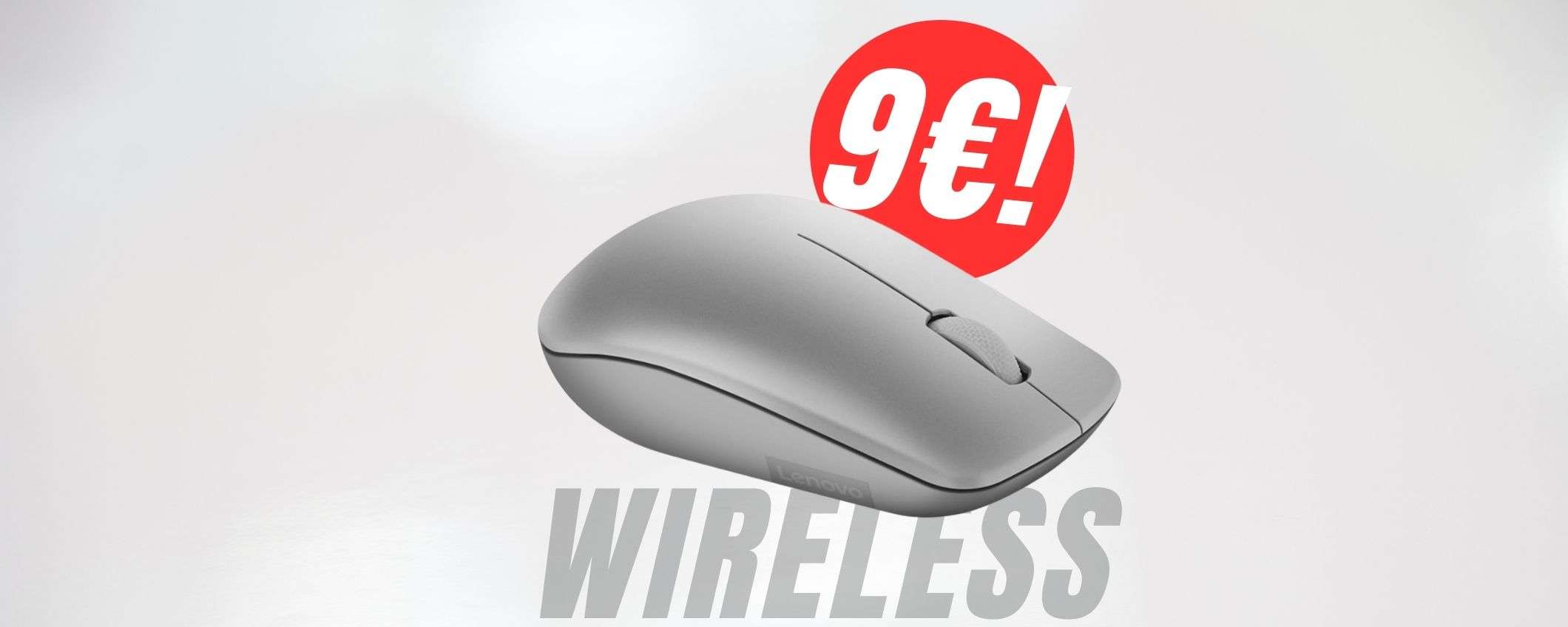 Questo MOUSE senza fili costa 9€ e la BATTERIA dura 12 MESI! Questo MOUSE senza fili costa 9€ e la BATTERIA dura 12 MESI!
