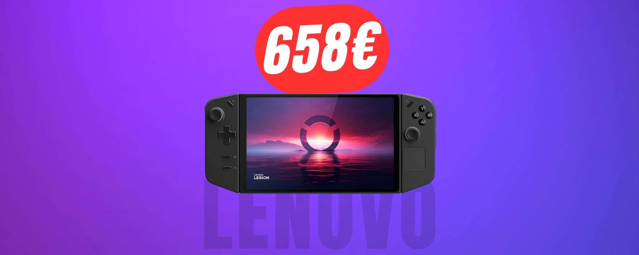 Lenovo Legion Go: potente come un PC da gaming e scontata di 140€! Lenovo Legion Go: potente come un PC da gaming e scontata di 140€!