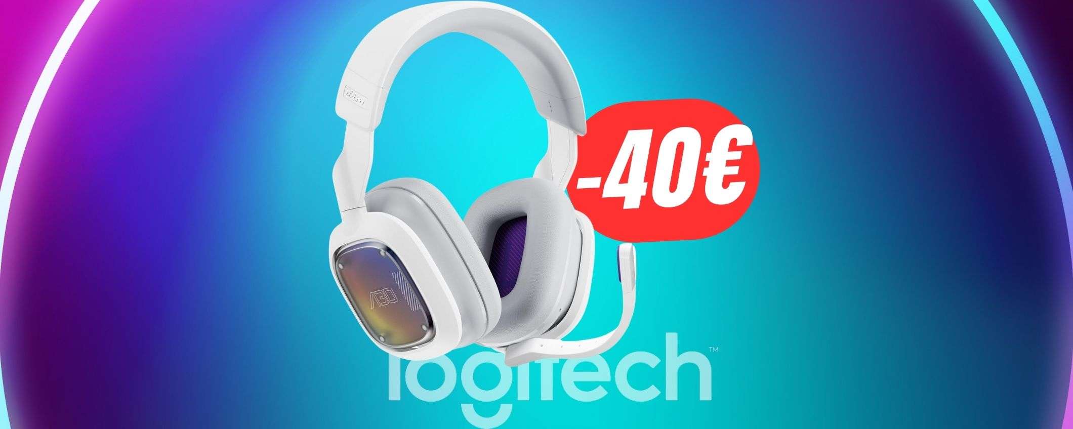 SCONTO+COUPON per le cuffie Logitech x Astro più amate! SCONTO+COUPON per le cuffie Logitech x Astro più amate!