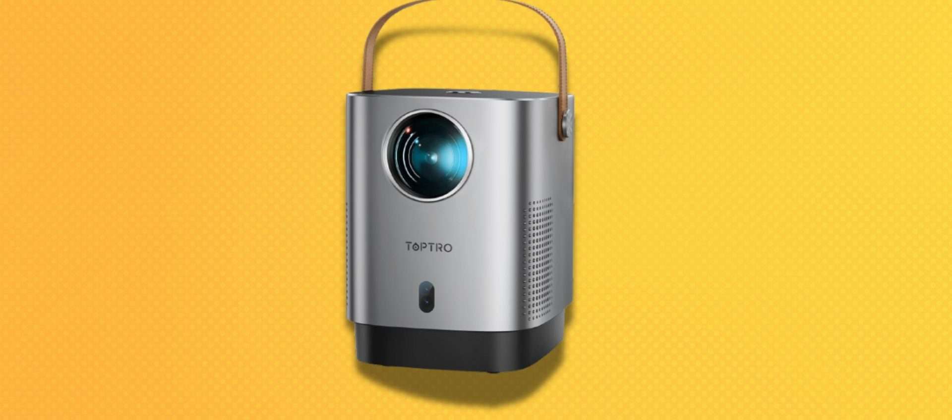 Mini proiettore portatile in super sconto: tuo a 94 invece di 169 euro, ma solo per poco Mini proiettore portatile in super sconto: tuo a 94 invece di 169 euro, ma solo per poco
