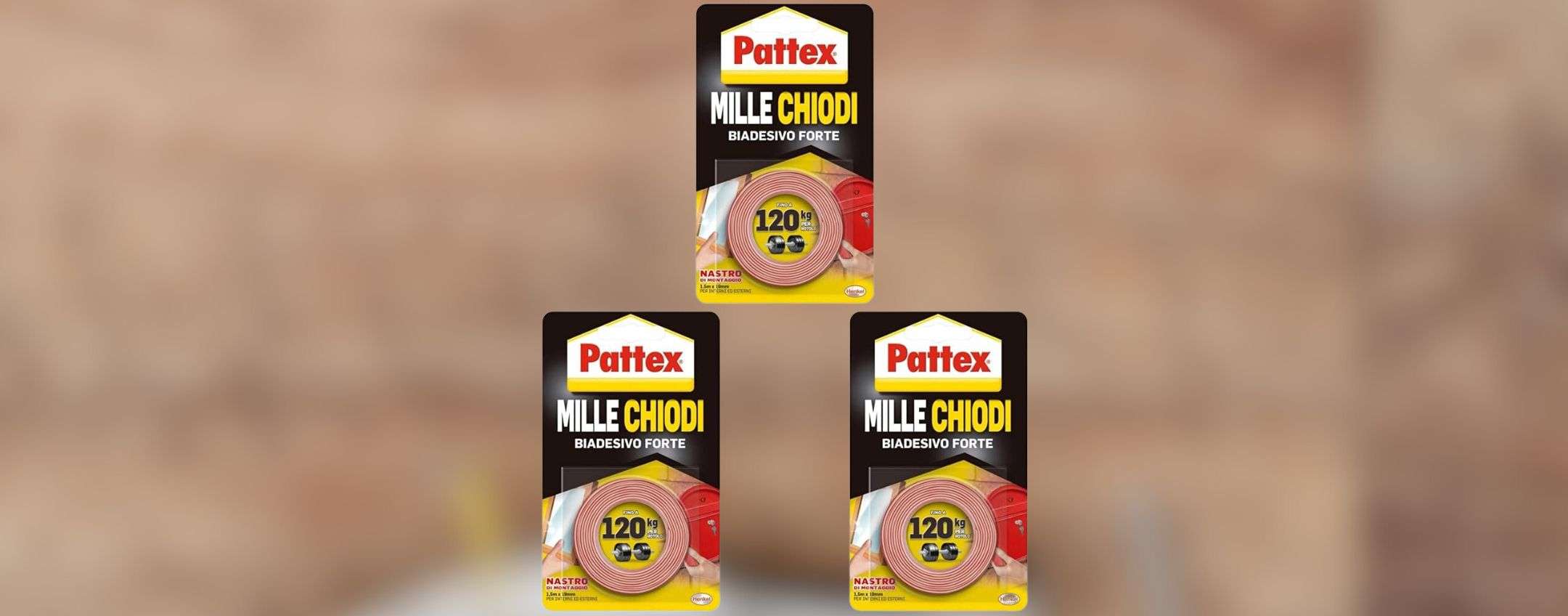 Nastro Biadesivo Pattex 50mm X 25m - Per Moquette E Tappeti - Adesivo Forte Bianco - Foto 6