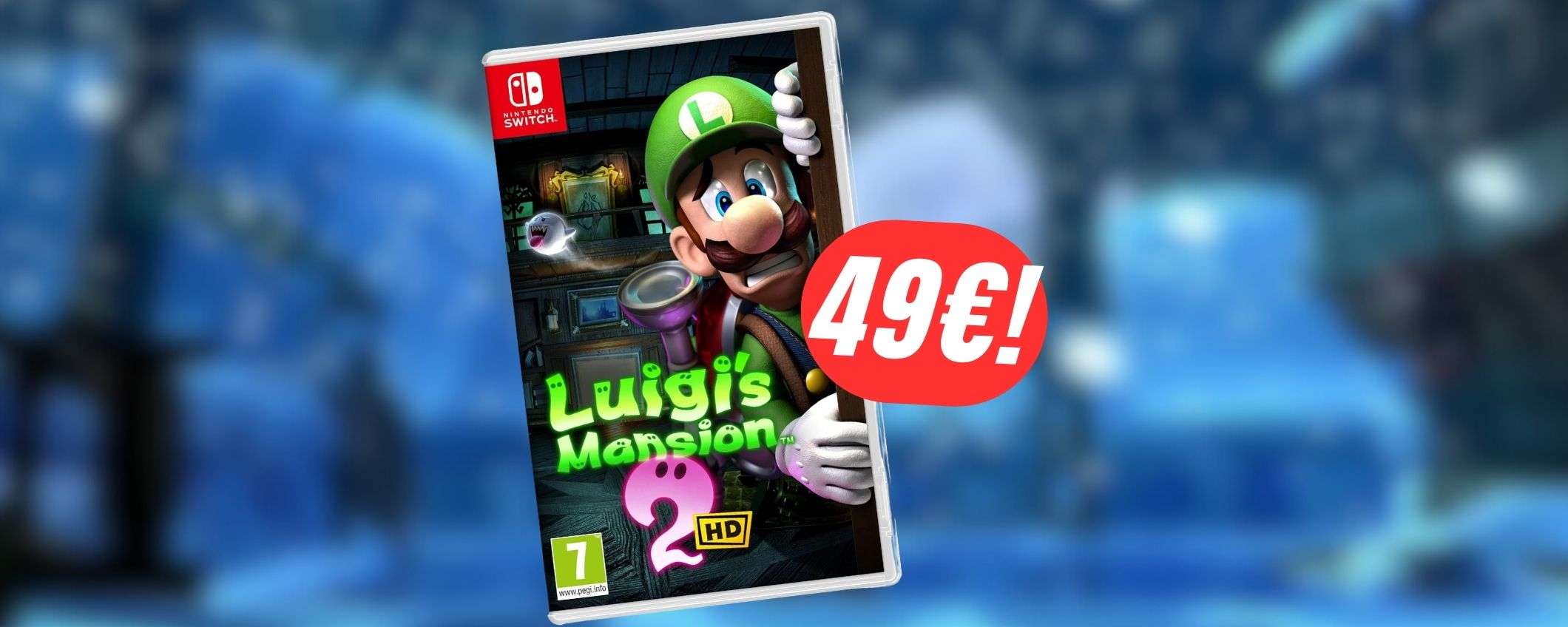RISPARMIA su Luigi's Mansion 2 HD in PREORDINE a 49€! RISPARMIA su Luigi's Mansion 2 HD in PREORDINE a 49€!