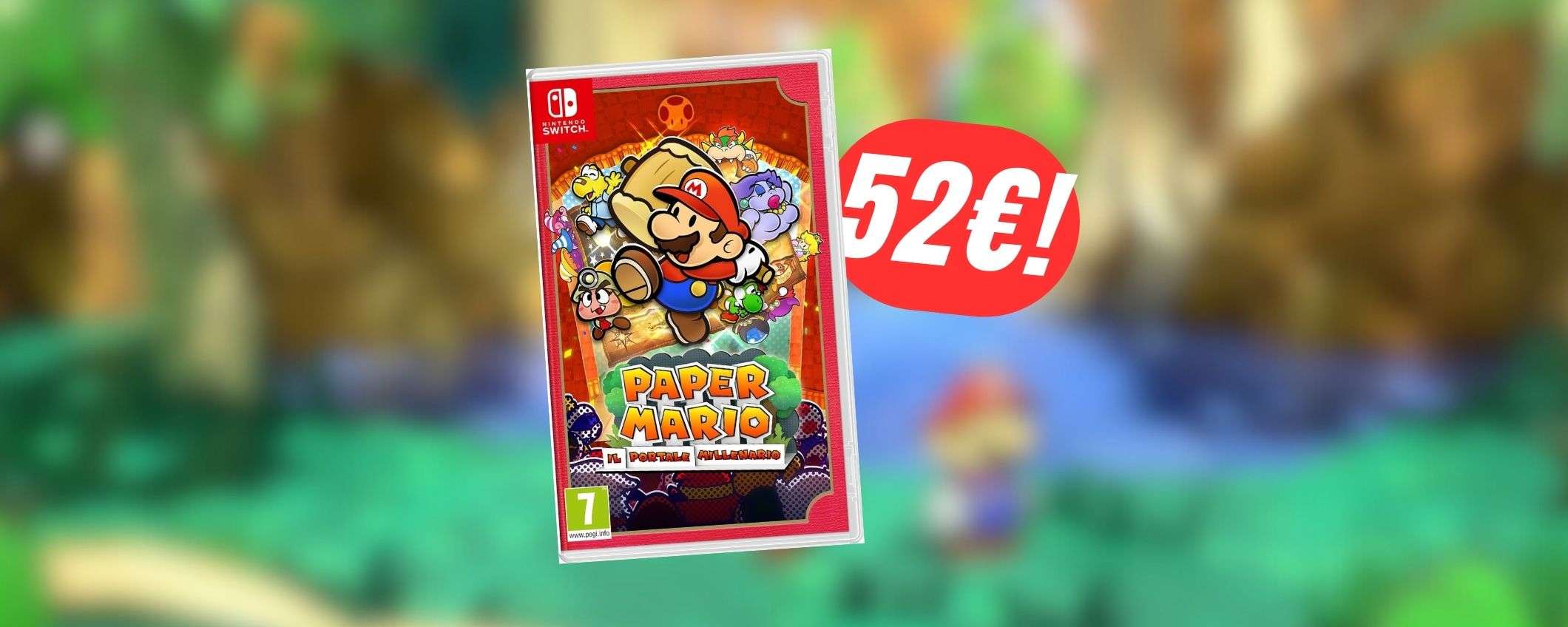 Paper Mario: Il Portale Millenario è appena uscito e già SCONTATO! Paper Mario: Il Portale Millenario è appena uscito e già SCONTATO!