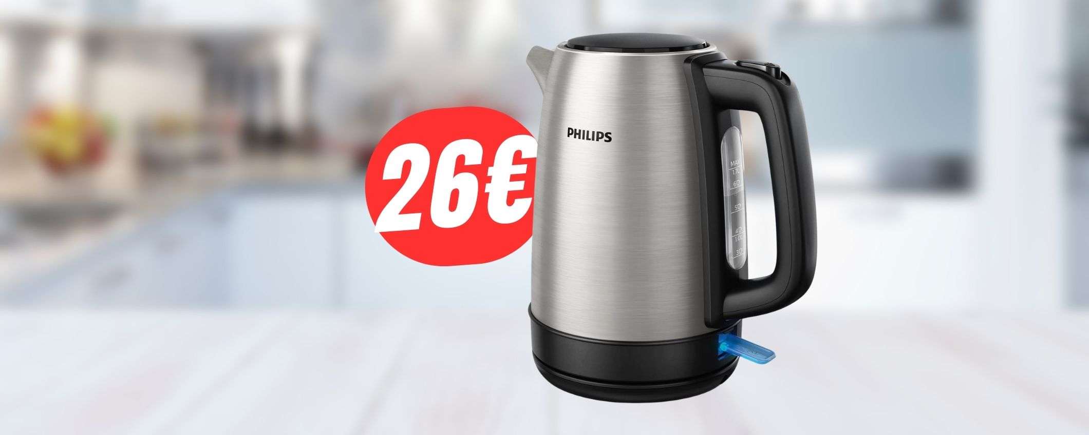PREZZONE per il BOLLITORE Philips, in offerta su Amazon (-13€) PREZZONE per il BOLLITORE Philips, in offerta su Amazon (-13€)