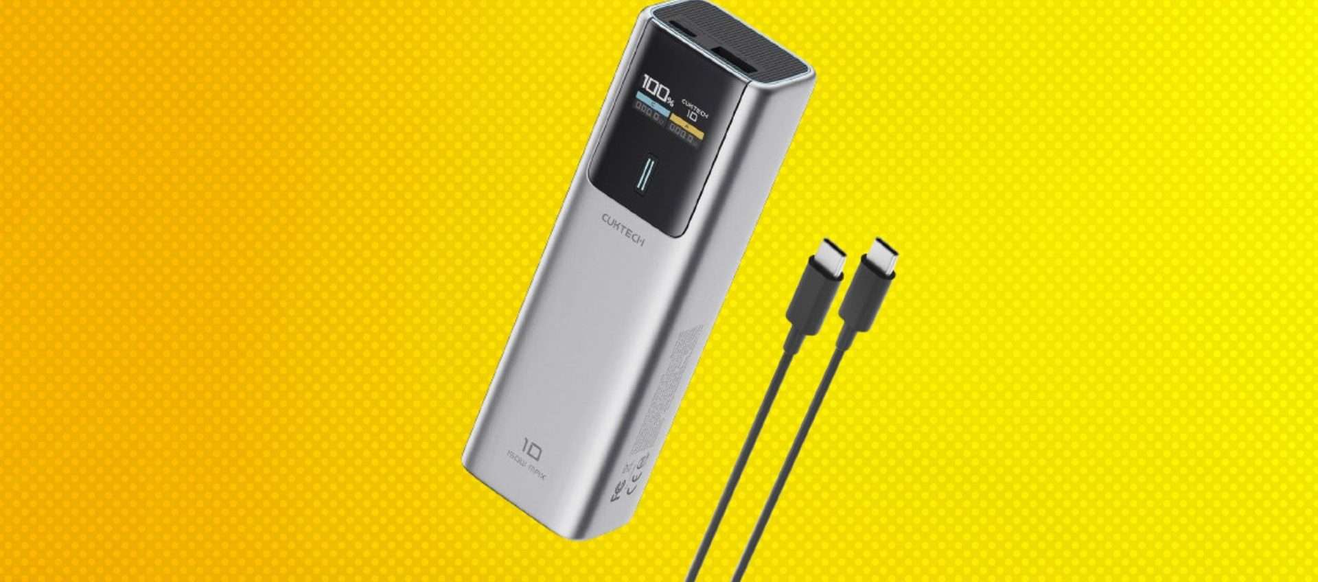 Questo power bank è una forza della natura: oggi è in offerta con il 30% di sconto Questo power bank è una forza della natura: oggi è in offerta con il 30% di sconto