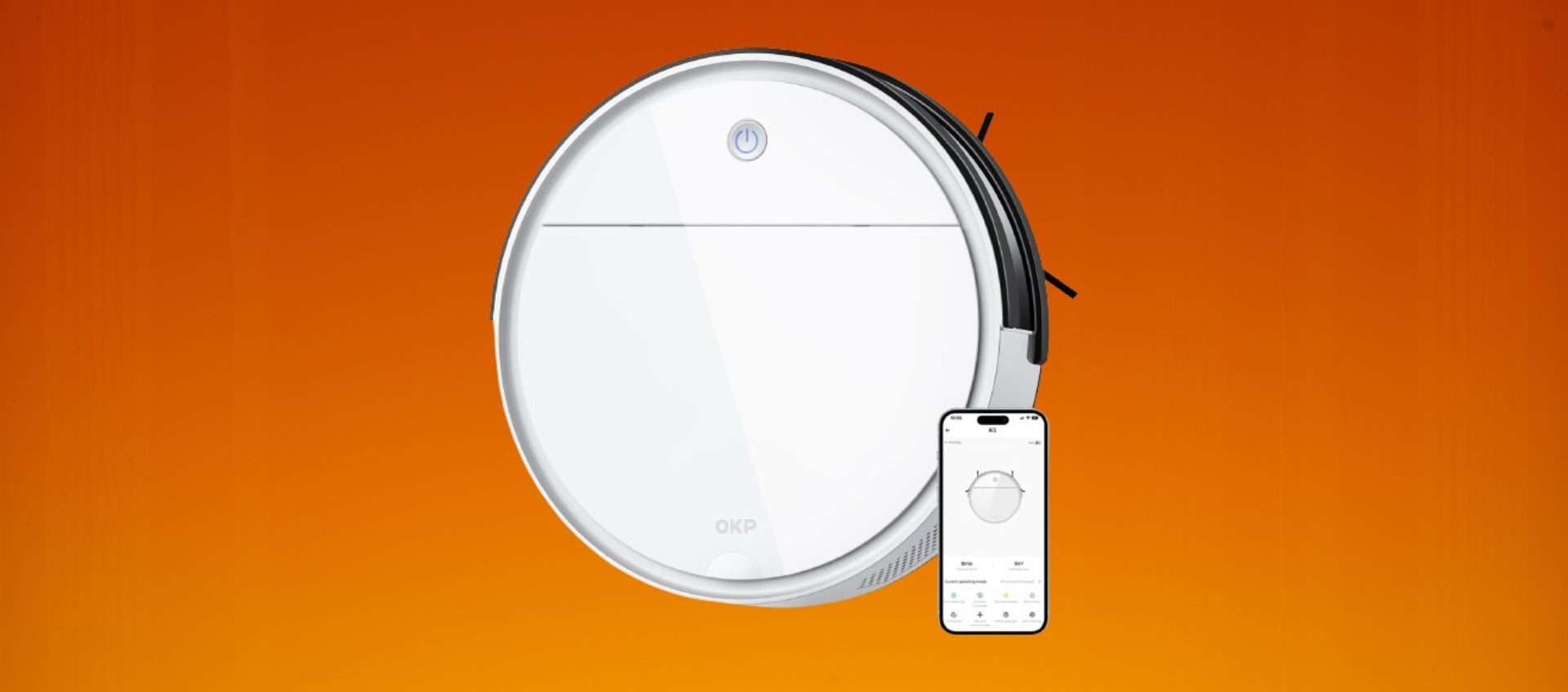 Robot aspirapolvere OKP ,offerta folle: il prezzo crolla da 299 a soli 109 euro Robot aspirapolvere OKP ,offerta folle: il prezzo crolla da 299 a soli 109 euro