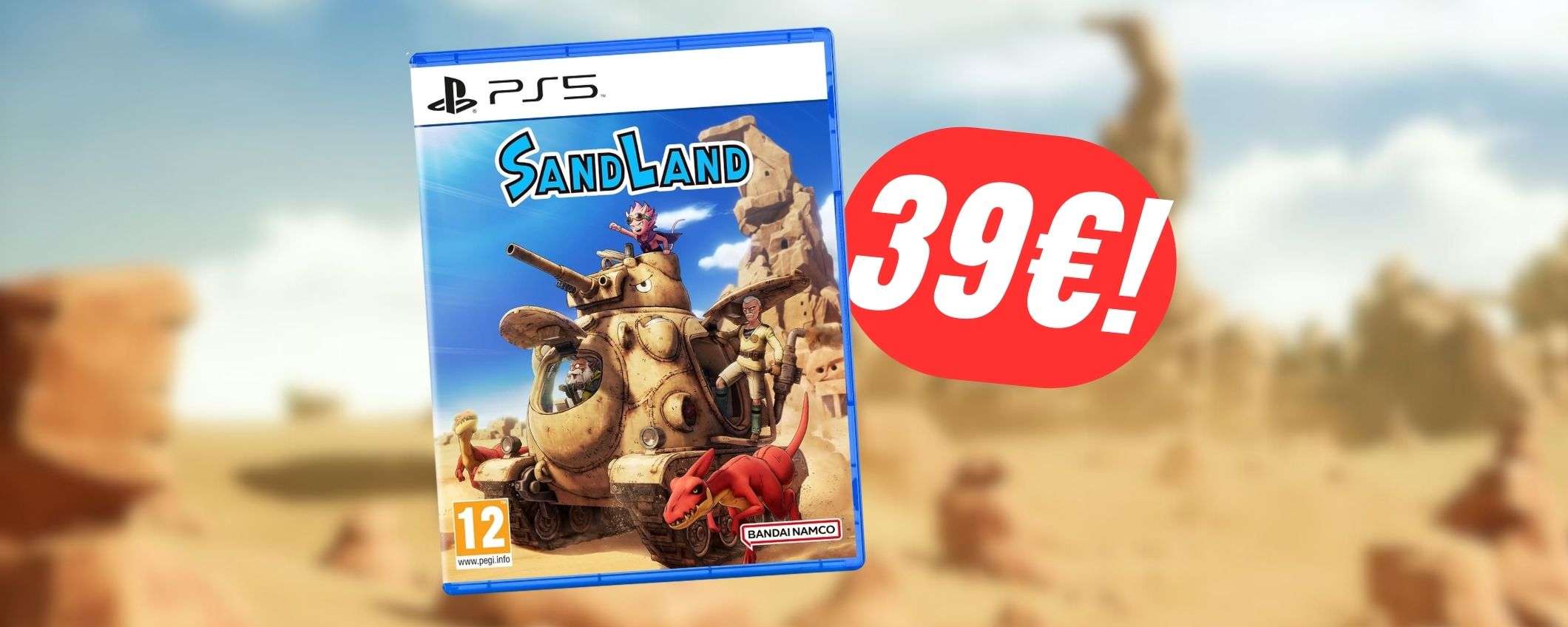 Sand Land: il gioco dell'aurore di Dragon Ball è scontato del -30% su Amazon! Sand Land: il gioco dell'aurore di Dragon Ball è scontato del -30% su Amazon!