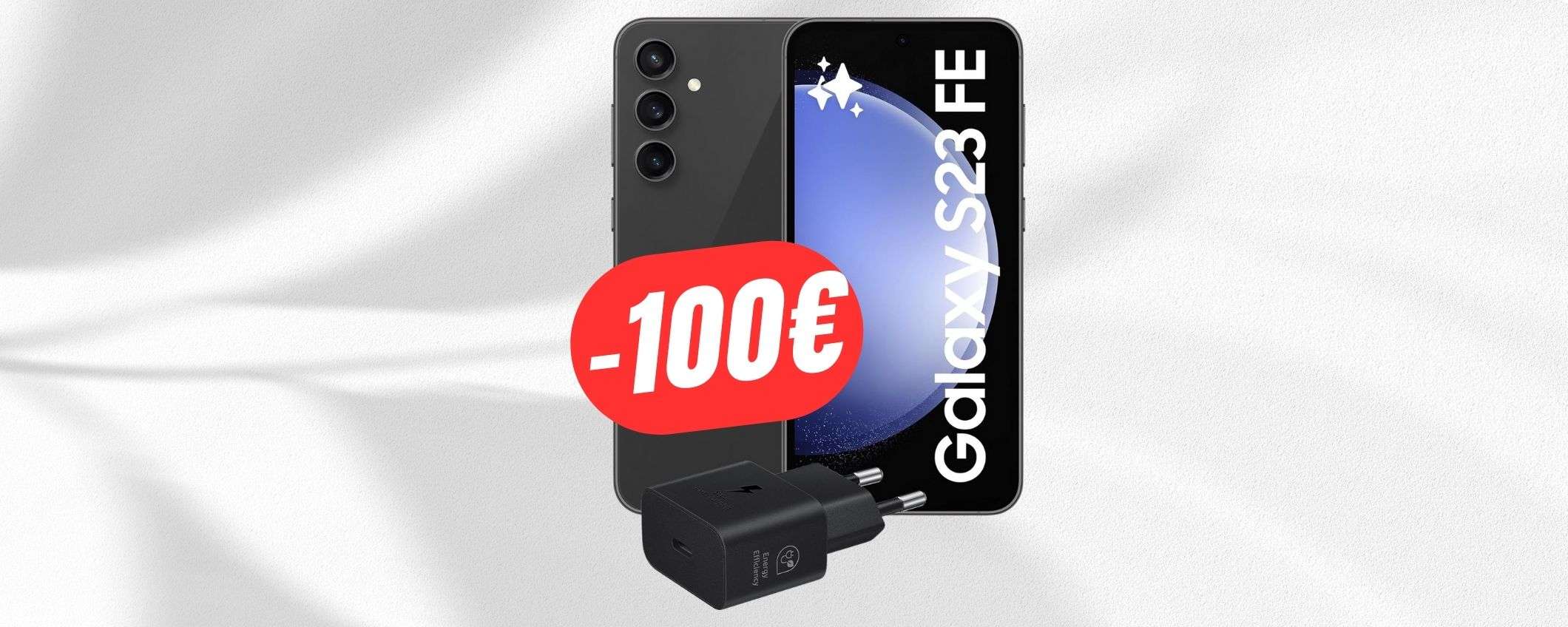 Samsung Galaxy S23 FE crolla a 399€ grazie al CASHBACK! Samsung Galaxy S23 FE crolla a 399€ grazie al CASHBACK!