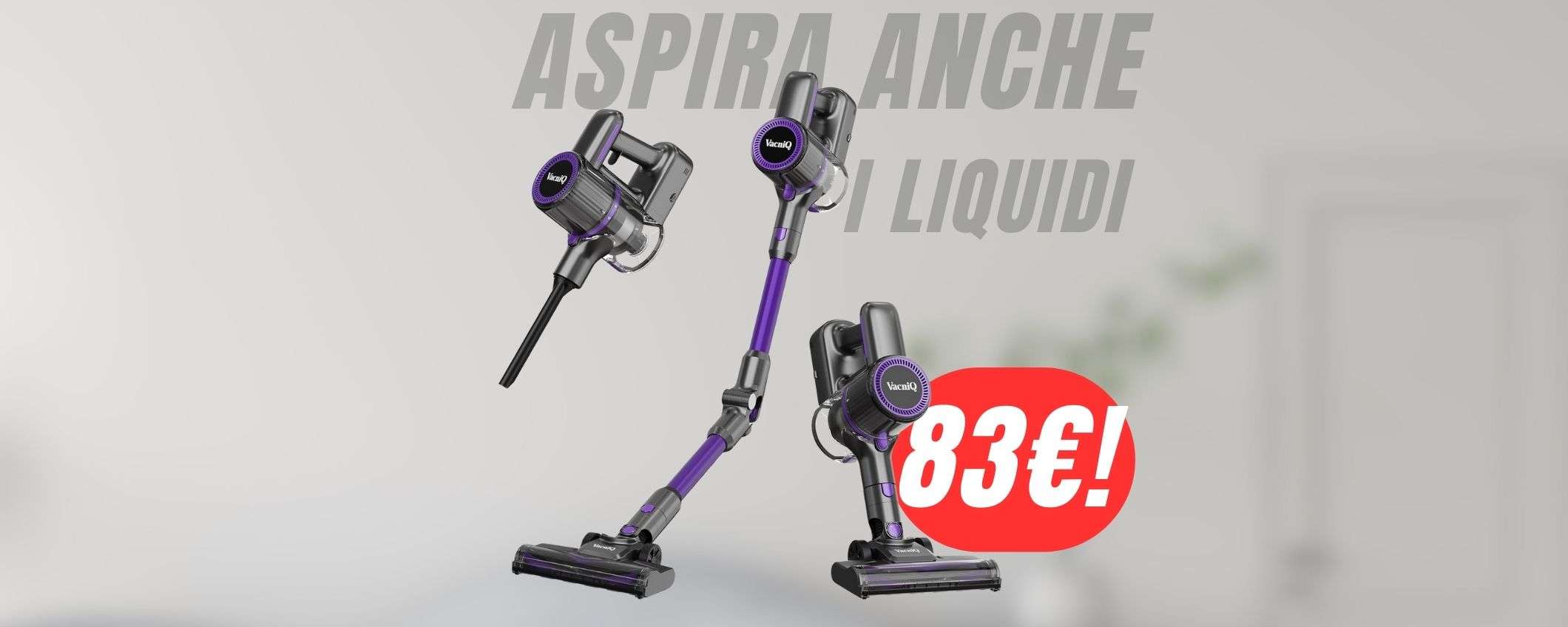 DOPPIO SCONTO per l'aspirapolvere elettrico 6-in-1 (lo paghi solo 83€!) DOPPIO SCONTO per l'aspirapolvere elettrico 6-in-1 (lo paghi solo 83€!)