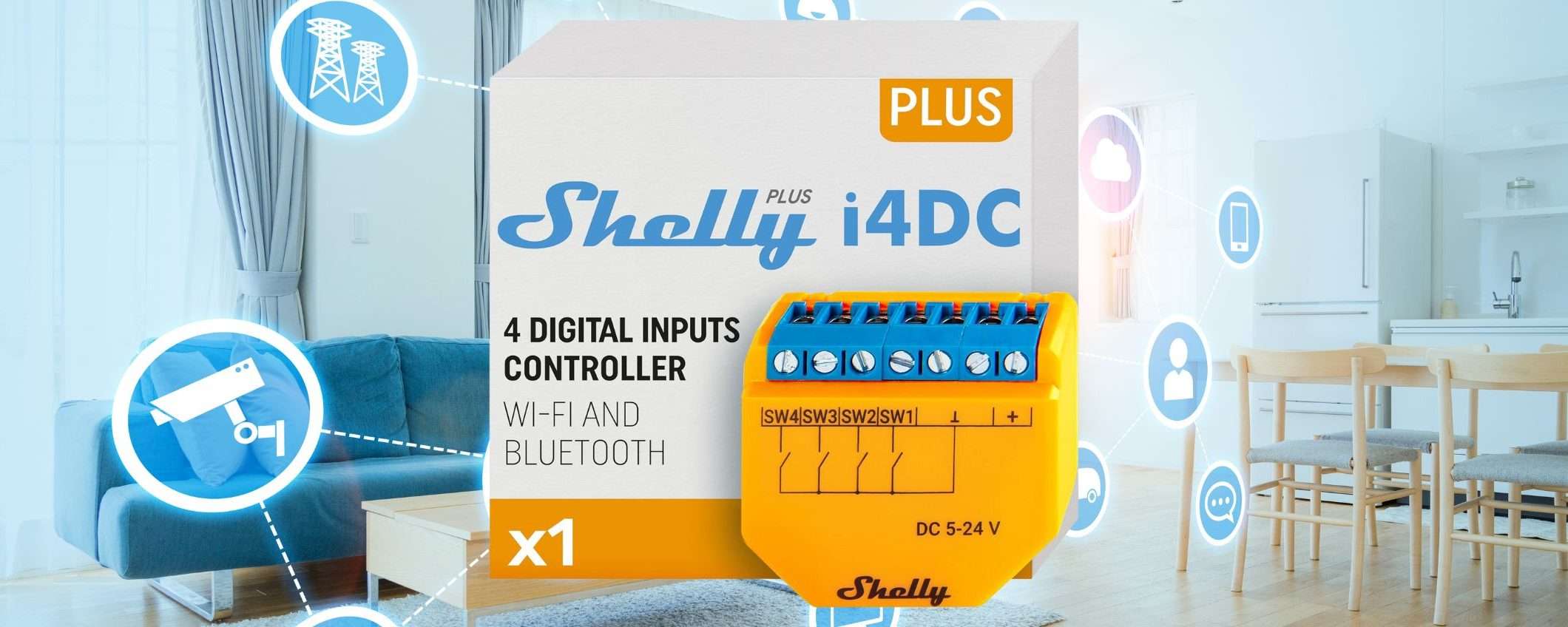 Domotica FACILE con Shelly Plus i4 DC, il controllore WiFi e bluetooth smart in sconto Amazon Domotica FACILE con Shelly Plus i4 DC, il controllore WiFi e bluetooth smart in sconto Amazon