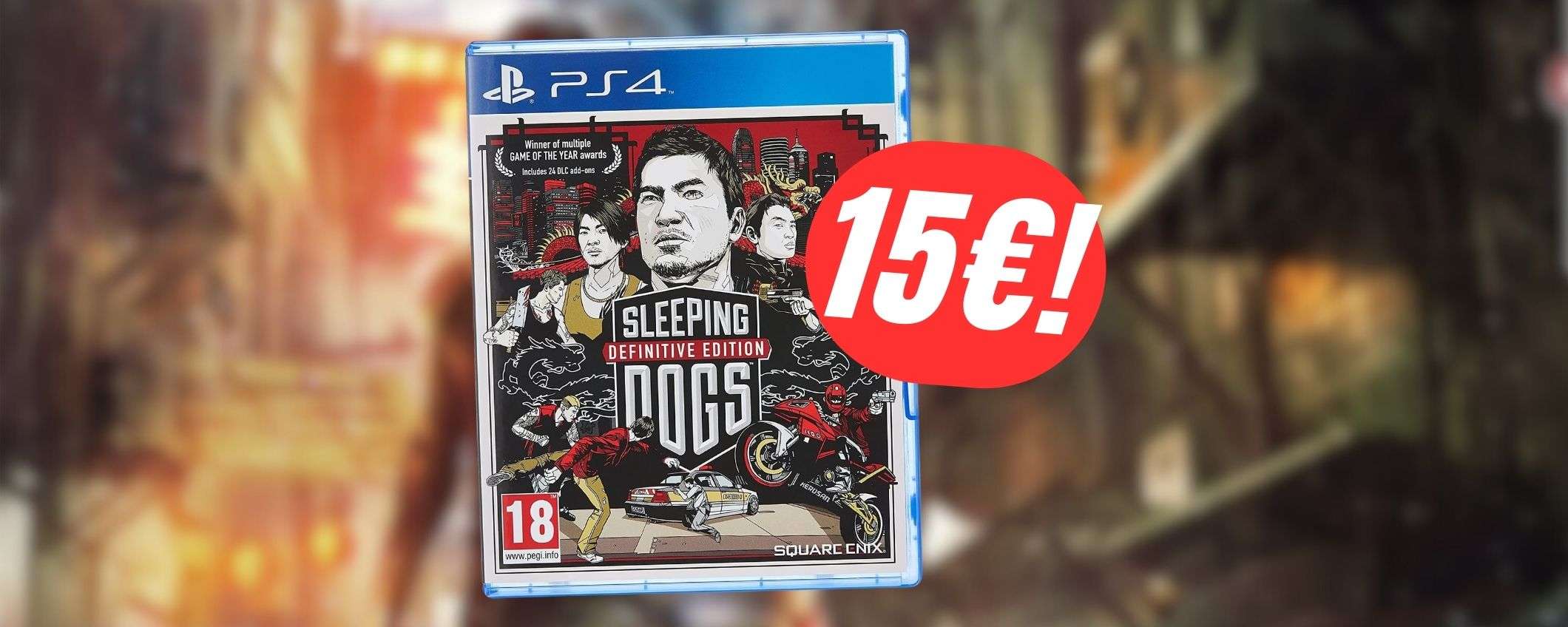 GTA ma in CINA: Sleeping Dogs (Definitive Edition) per PS4 crolla a 15€! GTA ma in CINA: Sleeping Dogs (Definitive Edition) per PS4 crolla a 15€!