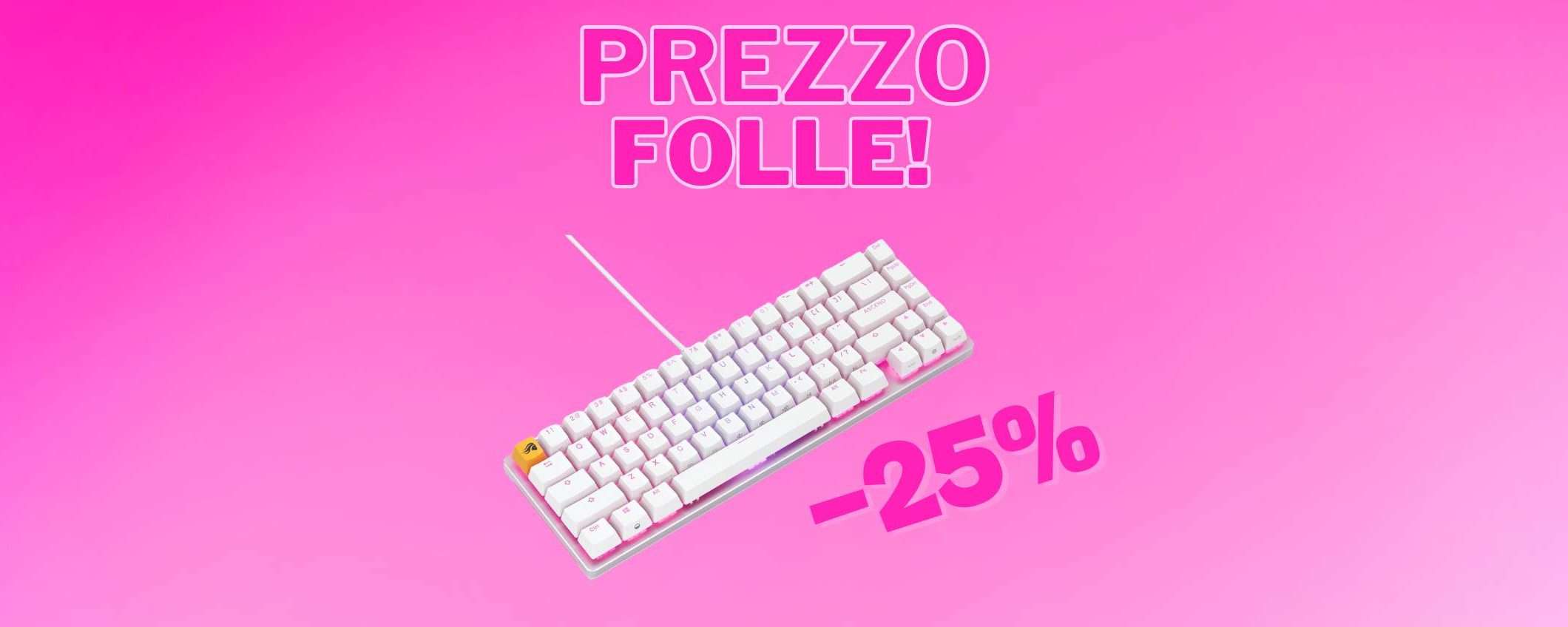 Tastiera Glorious Gaming super kawaii (-25%) Tastiera Glorious Gaming super kawaii (-25%)