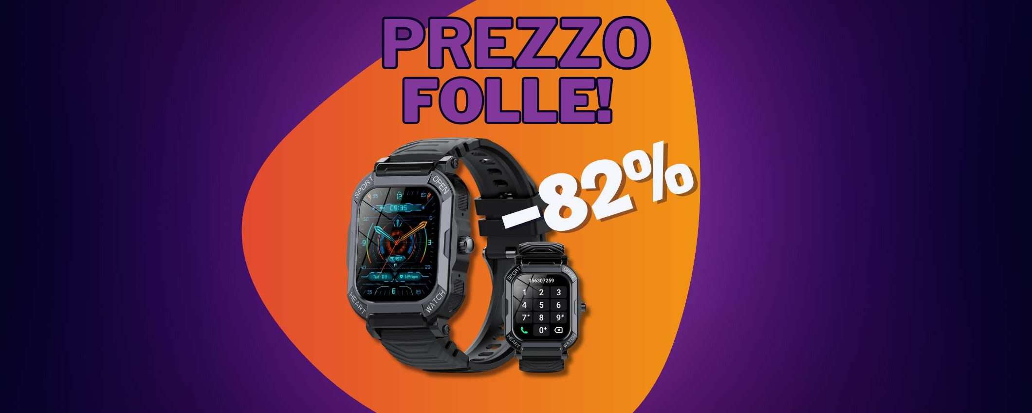 Sconto dell'82% su questo smartwatch! Sconto dell'82% su questo smartwatch!
