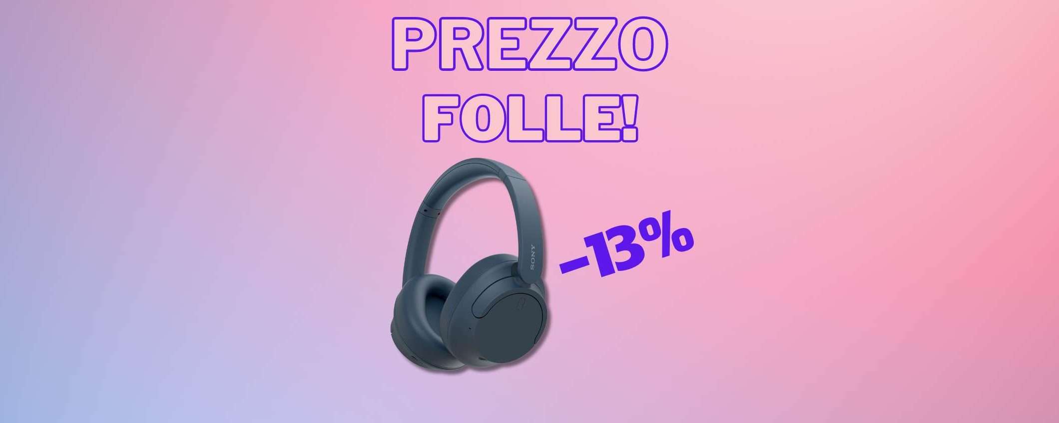 Cuffie top? Scegli le Sony WH-CH720N (-13%) Cuffie top? Scegli le Sony WH-CH720N (-13%)