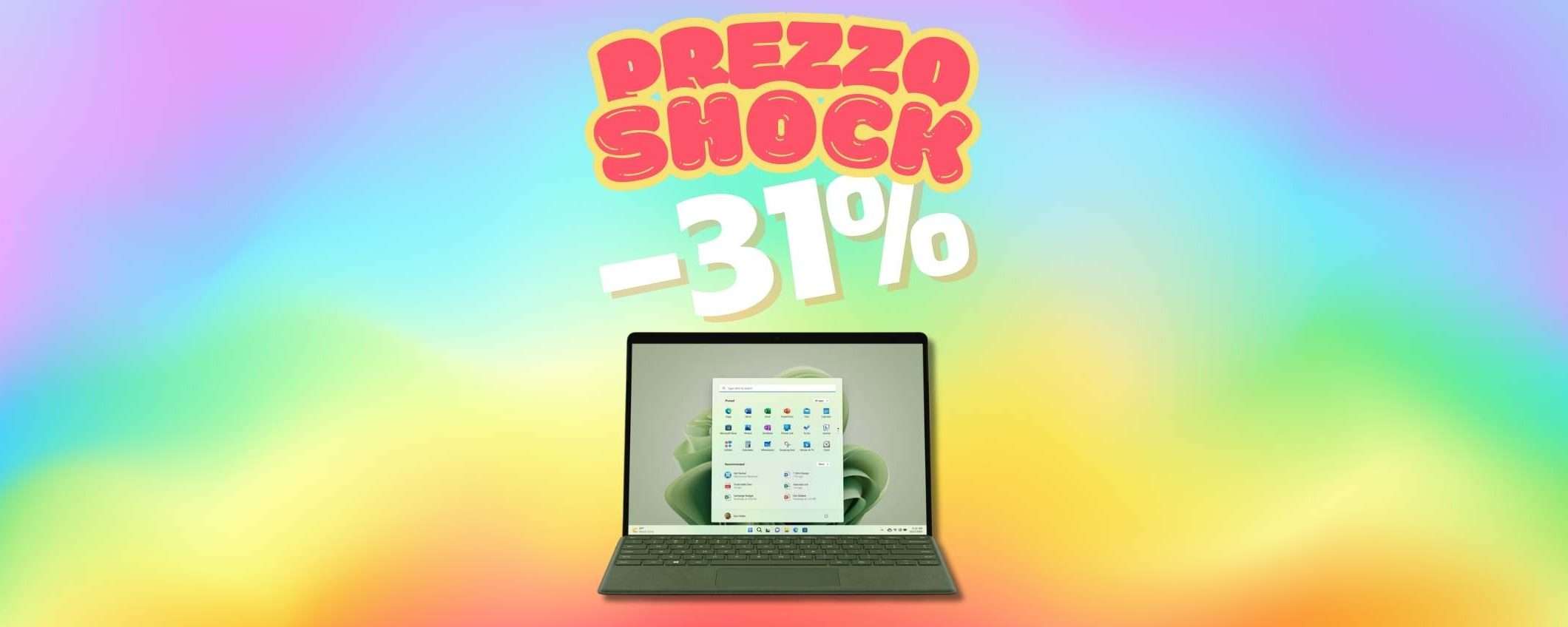 Microsoft Surface Pro 9 a un prezzo SHOCK (-36%) Microsoft Surface Pro 9 a un prezzo SHOCK (-36%)