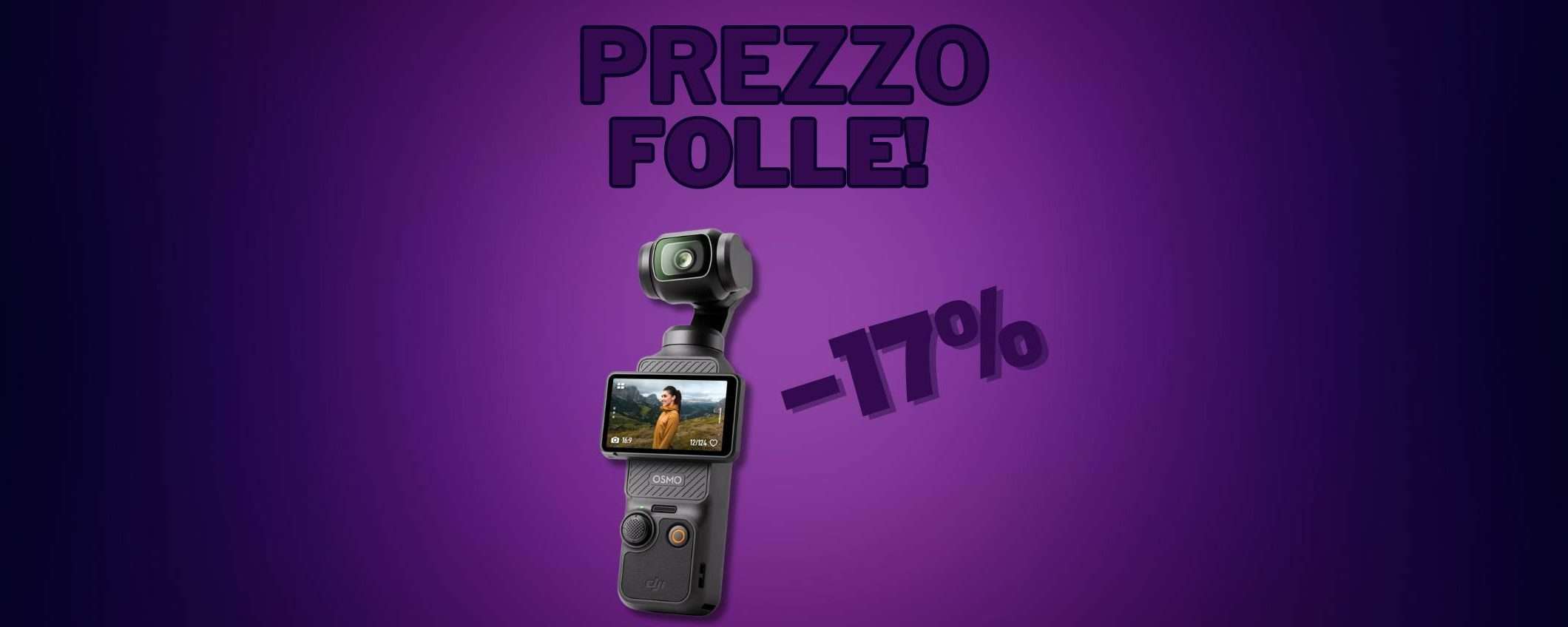 DJI Osmo Pocket 3 in sconto del 17%: gira video come un PRO DJI Osmo Pocket 3 in sconto del 17%: gira video come un PRO