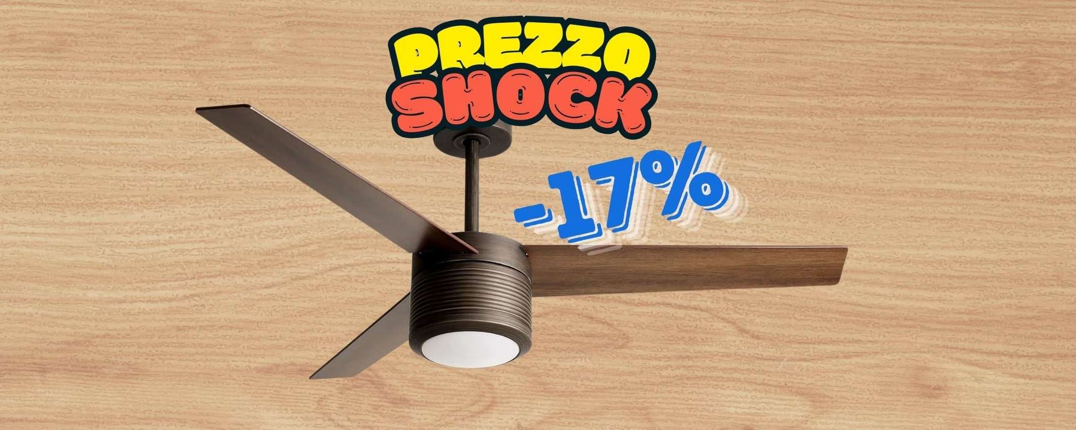 Basta caldo con il ventilatore da soffitto Reiga (-17%) Basta caldo con il ventilatore da soffitto Reiga (-17%)