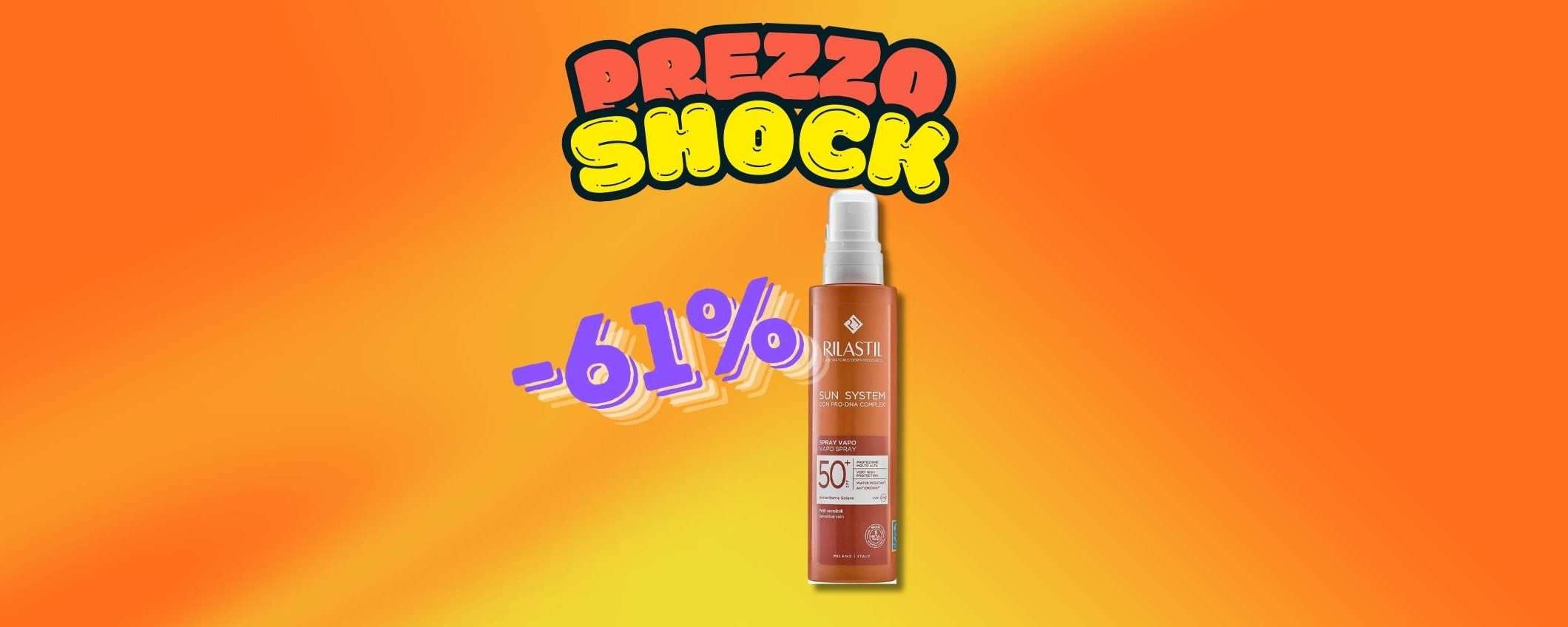 Crema solare Rilastil: top prodotto a un prezzo SHOCK (-61%) Crema solare Rilastil: top prodotto a un prezzo SHOCK (-61%)