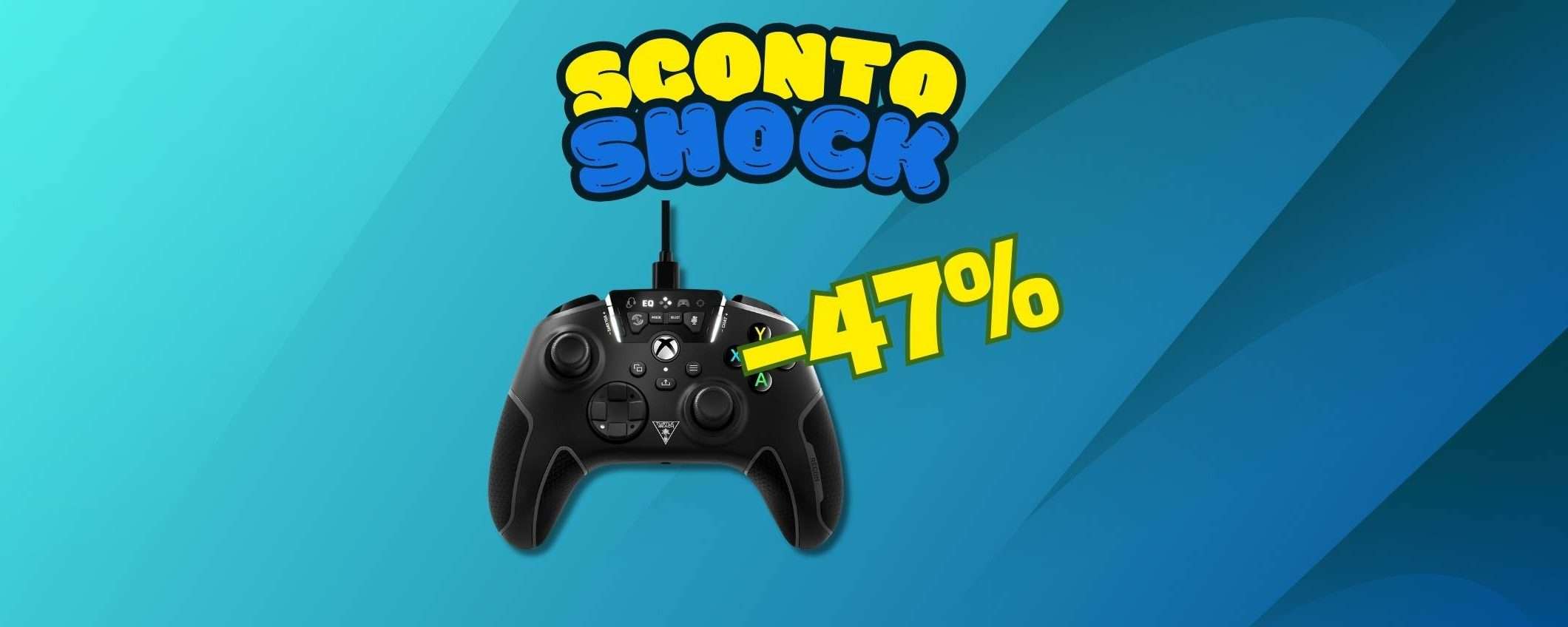 Controller per Xbox Turtle Beach Recon, sconto SHOCK (-47%) Controller per Xbox Turtle Beach Recon, sconto SHOCK (-47%)