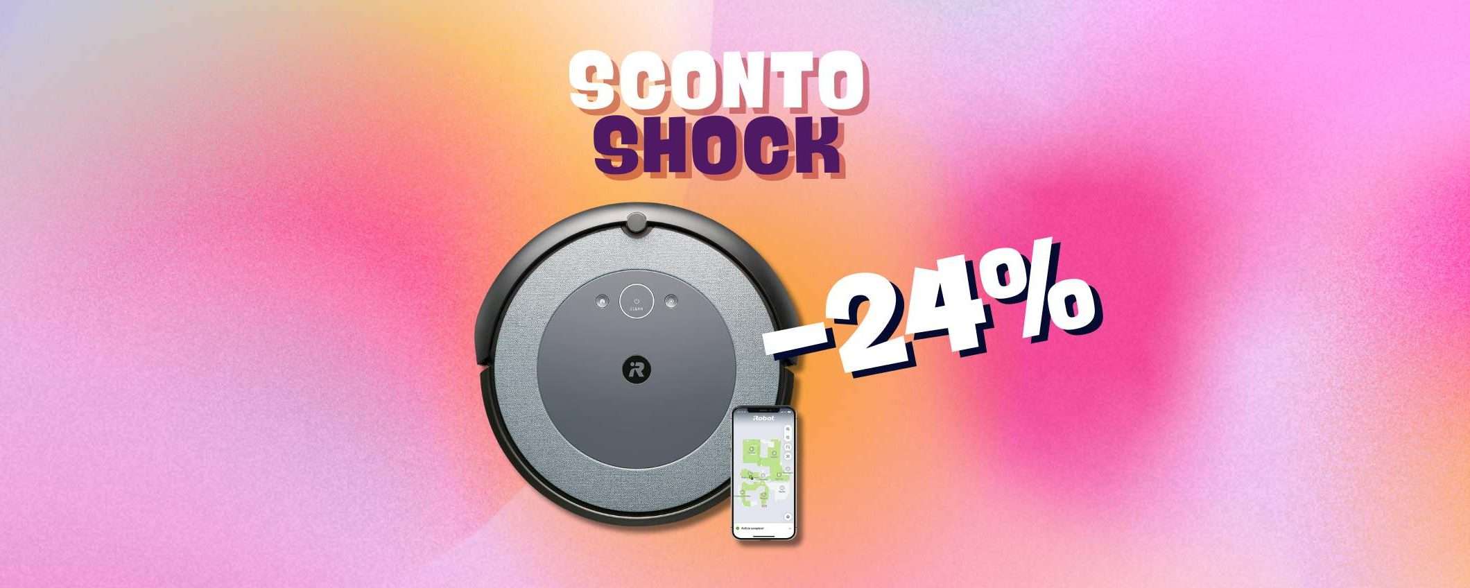 iRobot Roomba I3152: sconto del 24% per pochissimo! iRobot Roomba I3152: sconto del 24% per pochissimo!