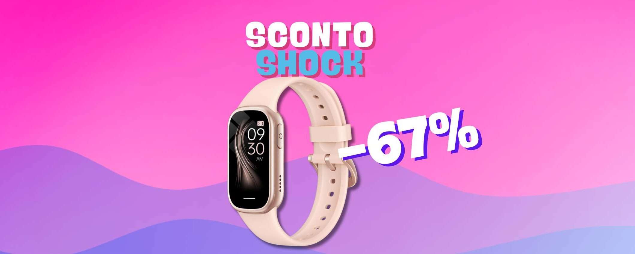 Bellissimo smartwatch da donna Asmoda in sconto del 67% Bellissimo smartwatch da donna Asmoda in sconto del 67%
