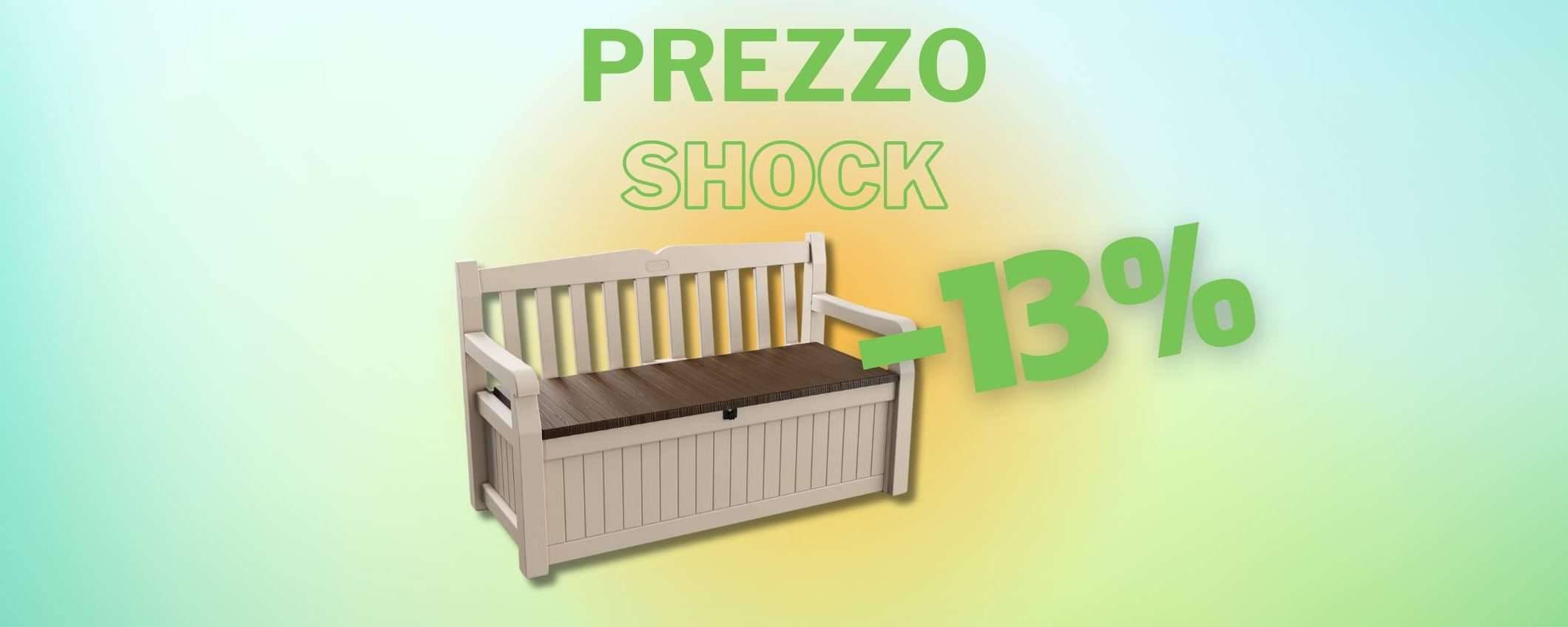 Migliora il tuo giardino con la cassapanca Keter (-13%) Migliora il tuo giardino con la cassapanca Keter (-13%)