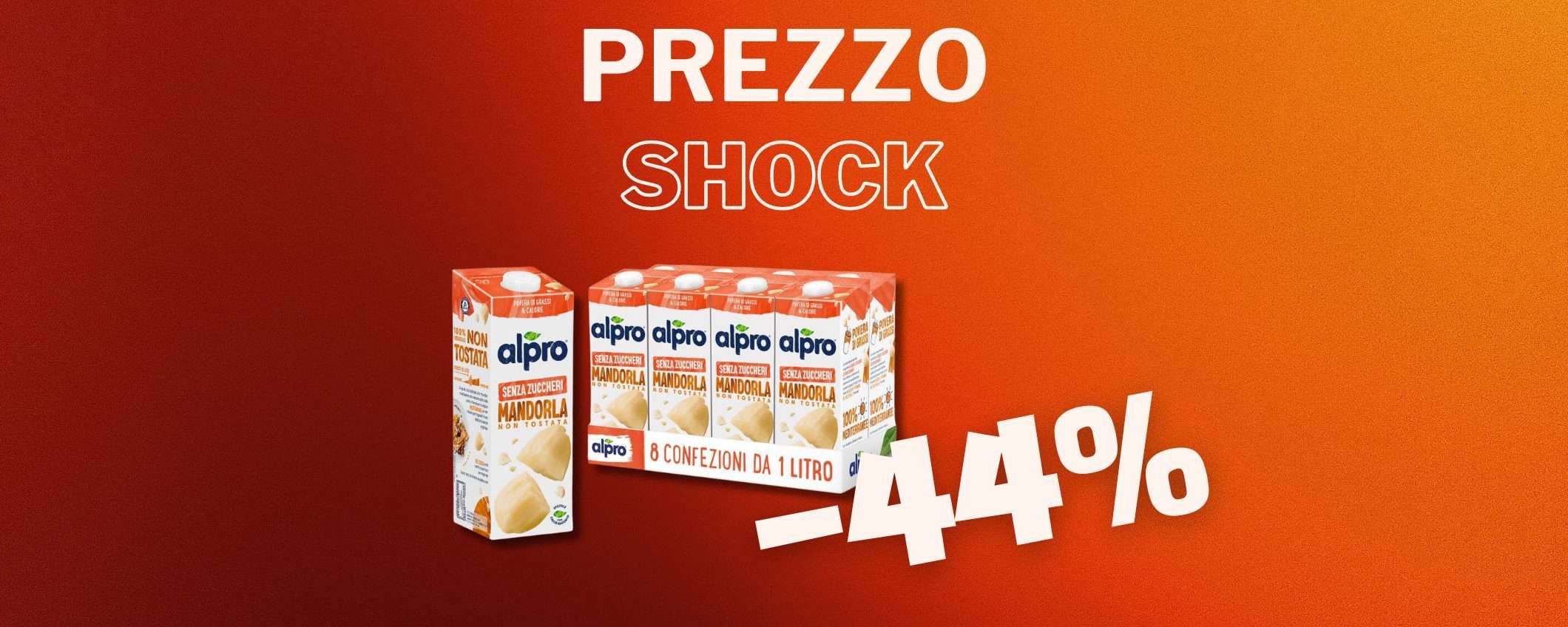 Ben 8 confezioni di Alpro alla mandorla a un prezzo TOP (-44%) Ben 8 confezioni di Alpro alla mandorla a un prezzo TOP (-44%)