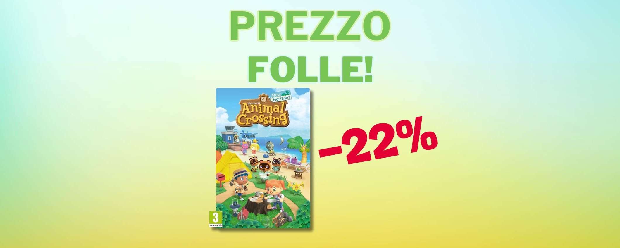 Animal Crossing: New Horizons: prezzo SHOCK (-22%) Animal Crossing: New Horizons: prezzo SHOCK (-22%)