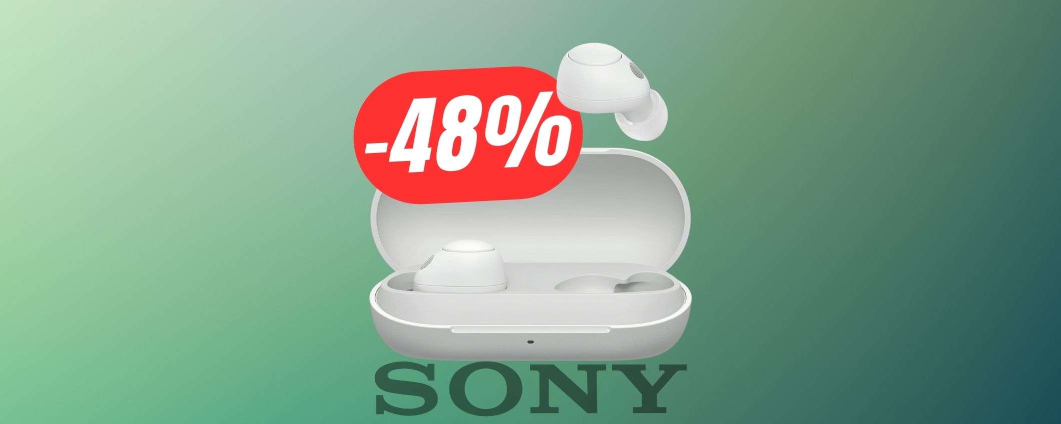 Dimentica il caos della città con gli AURUCOLARI di Sony in SCONTO del -48%! Dimentica il caos della città con gli AURUCOLARI di Sony in SCONTO del -48%!