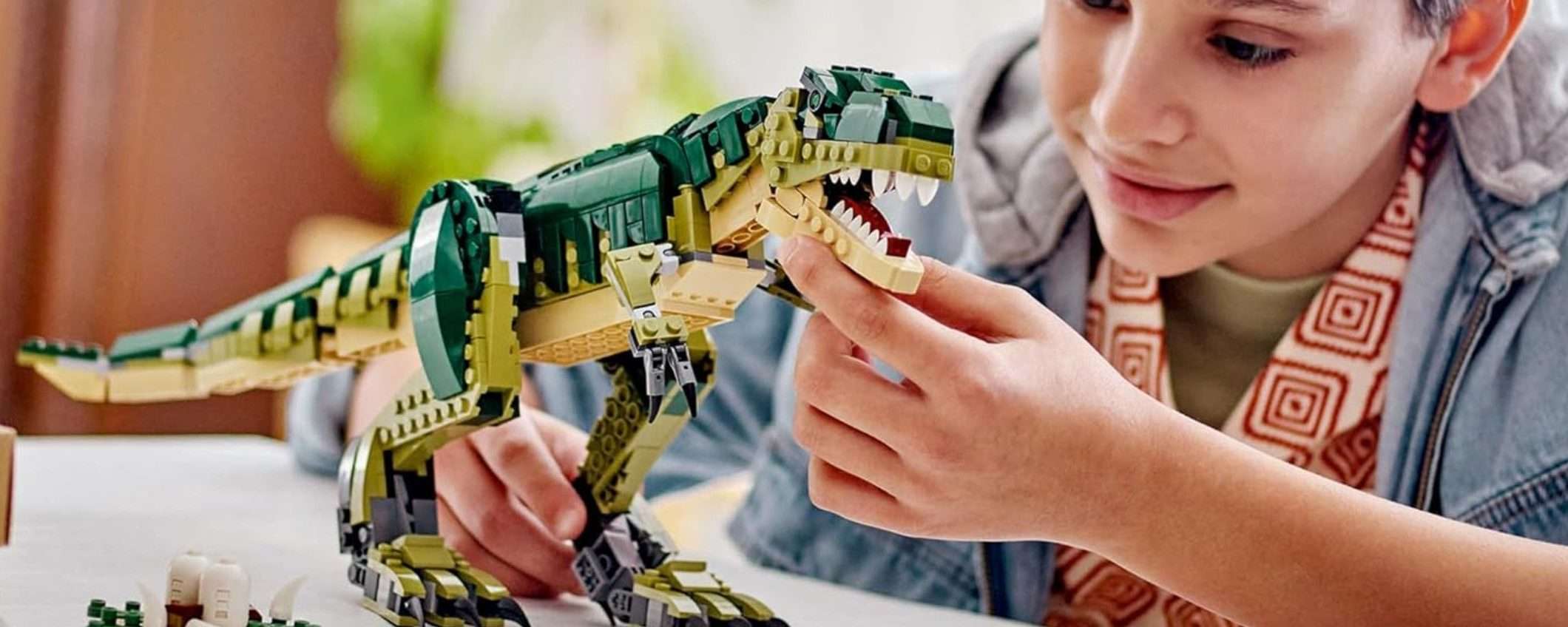 Il giocattolo LEGO T-Rex 3-in-1 è in OFFERTA su Amazon (-17%) Il giocattolo LEGO T-Rex 3-in-1 è in OFFERTA su Amazon (-17%)