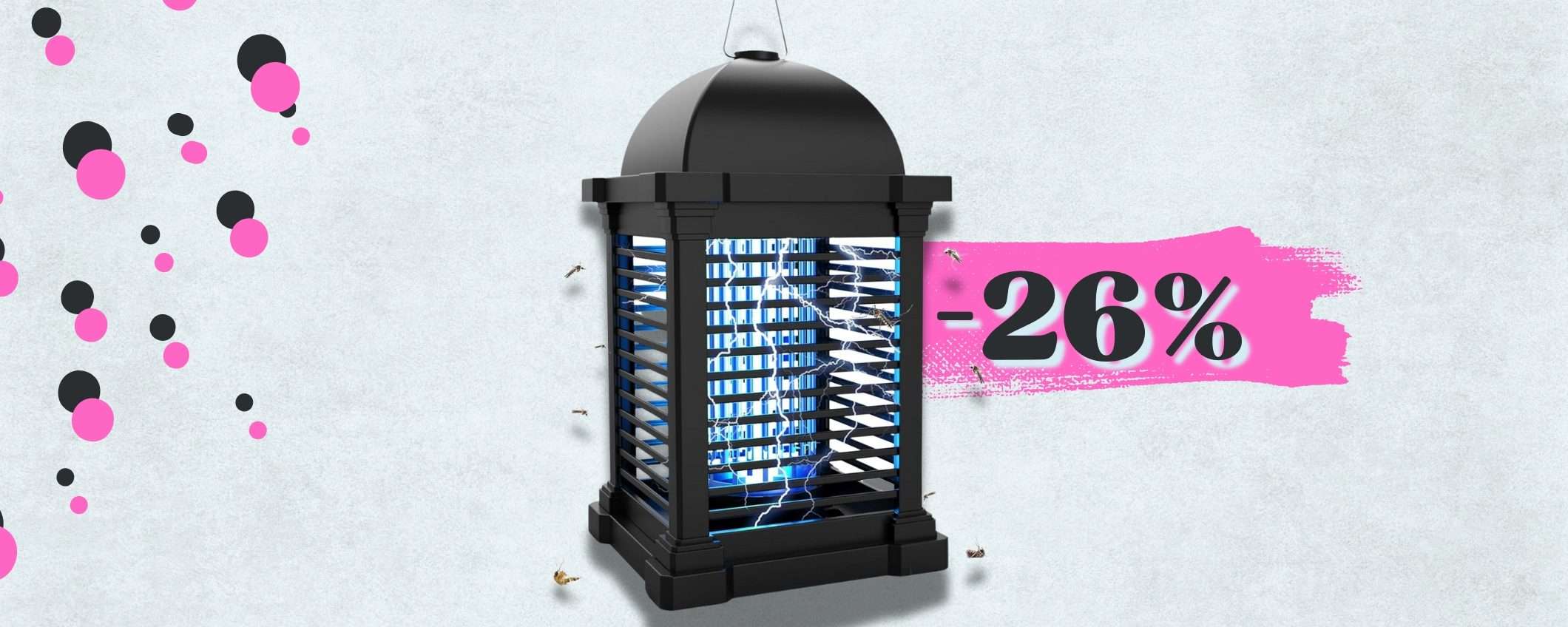 All'esterno SENZA zanzare: lanterna impermeabile e luce UV TOP (-26%) All'esterno SENZA zanzare: lanterna impermeabile e luce UV TOP (-26%)