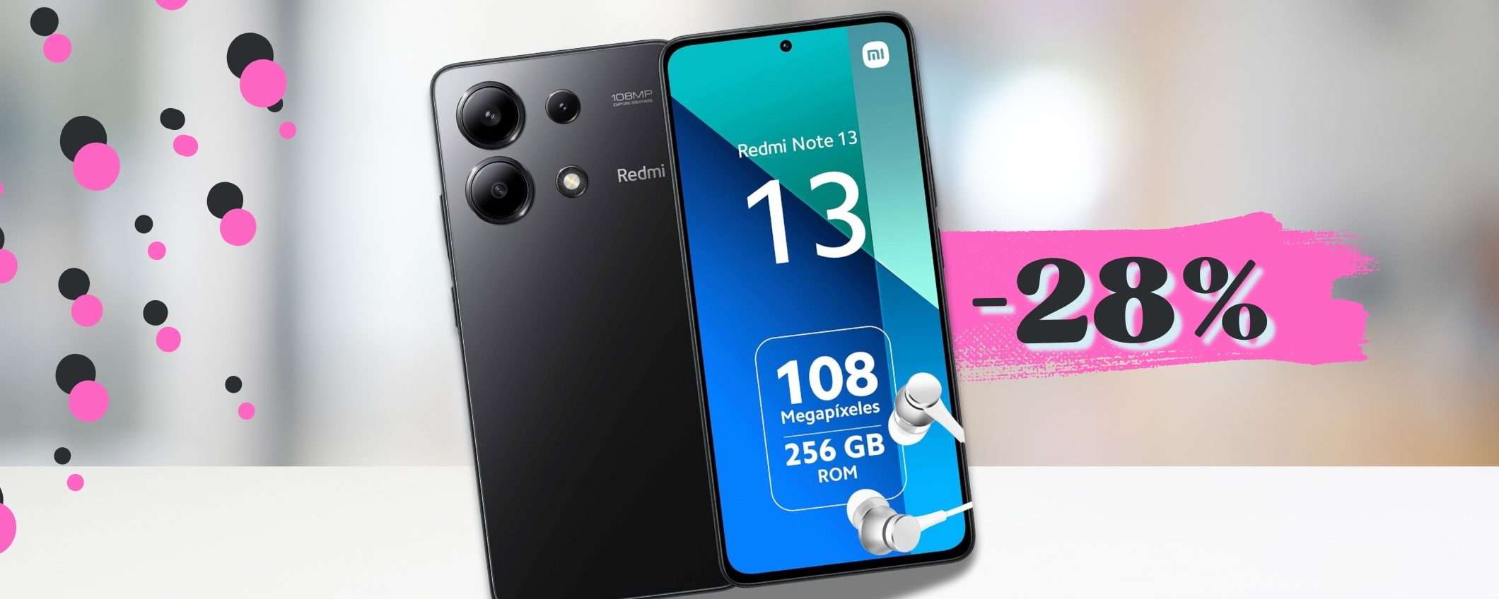 Xiaomi Redmi Note 13 con 8/256GB per uno smartphone CHE VOLA (-28%) Xiaomi Redmi Note 13 con 8/256GB per uno smartphone CHE VOLA (-28%)