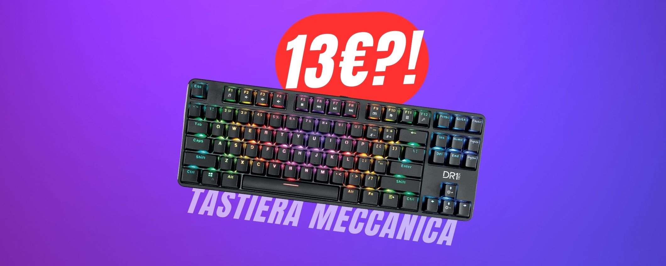 TASTIERA MECCANICA a 13€?! Amazon impazzisce! TASTIERA MECCANICA a 13€?! Amazon impazzisce!