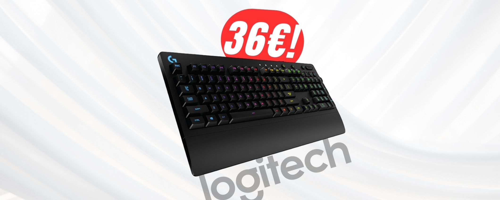 Questa tastiera da gaming è IMPERMEABILE, RGB e costa solo 36€! Questa tastiera da gaming è IMPERMEABILE, RGB e costa solo 36€!